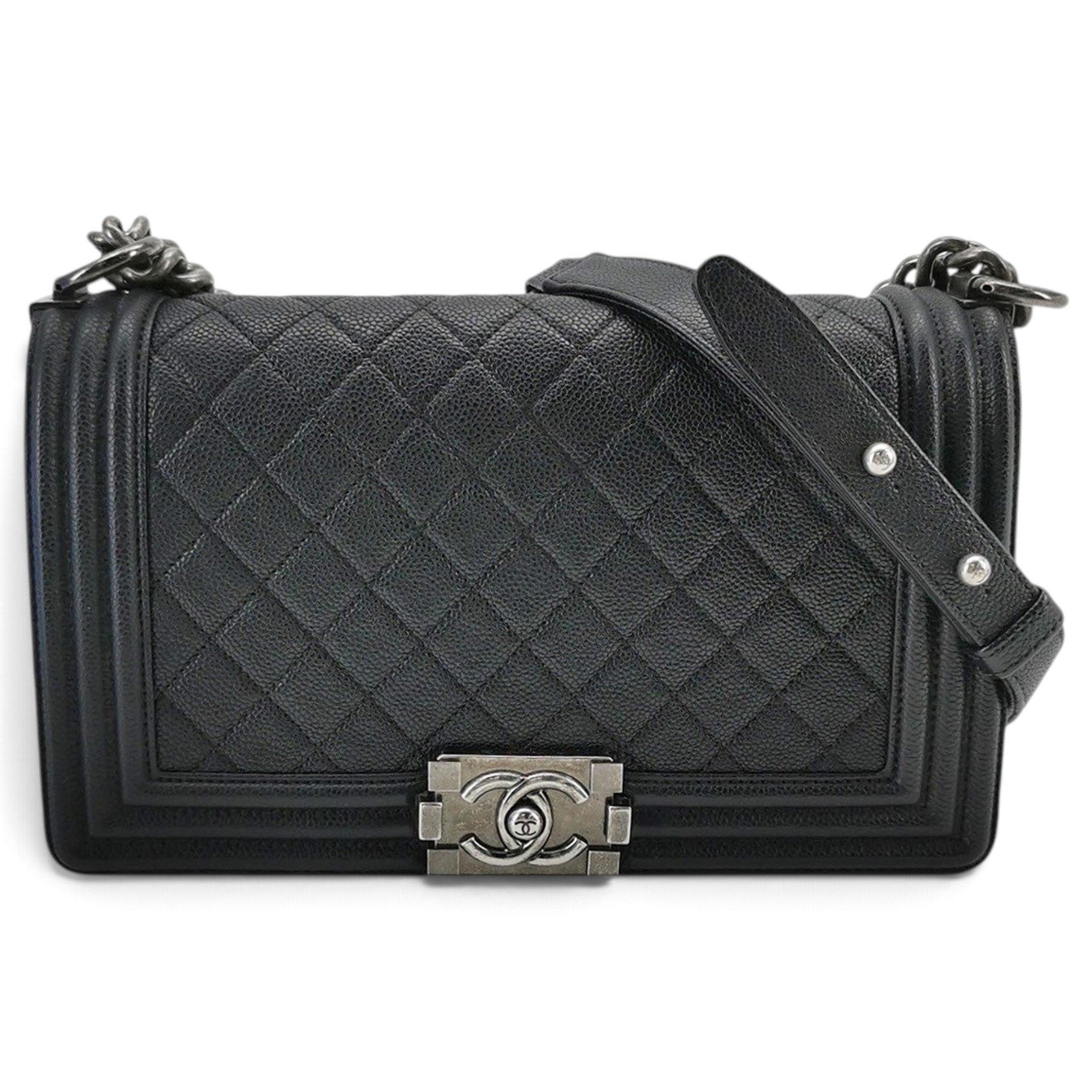 Boy leather crossbody bag