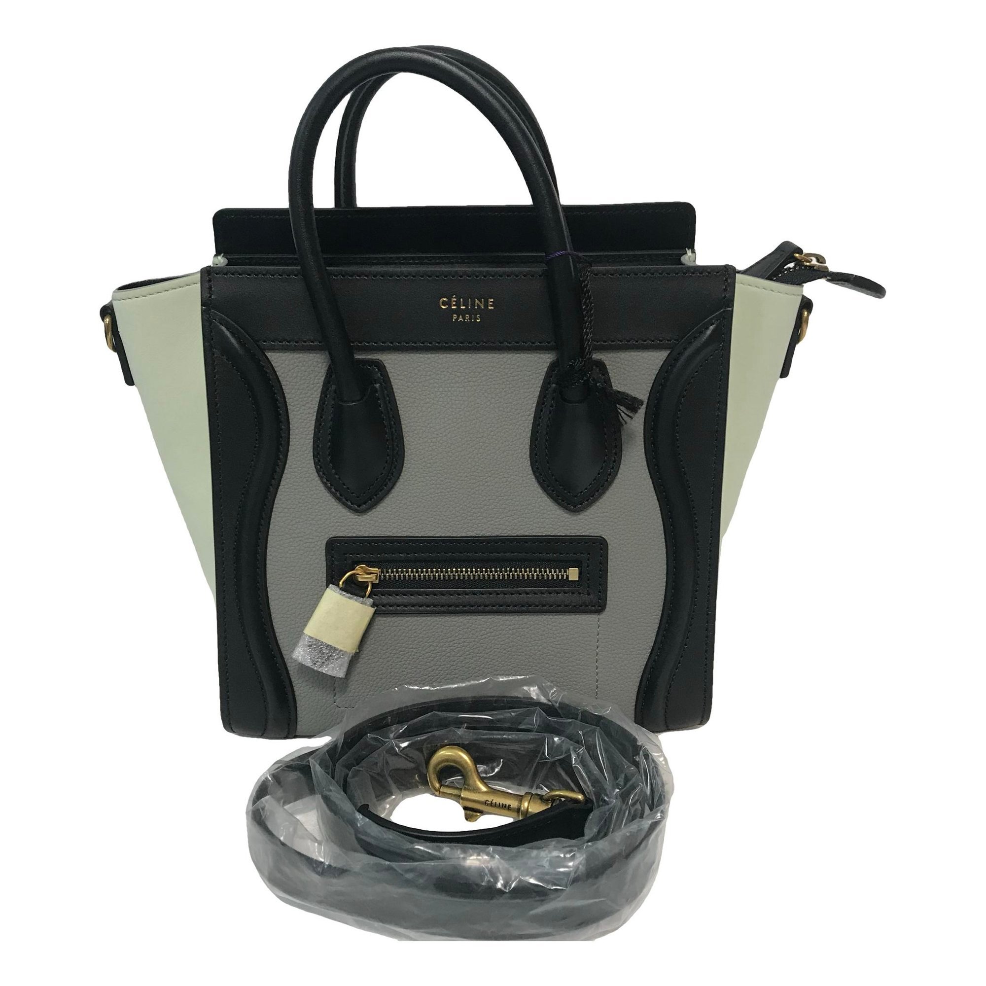 Nano Luggage leather handbag