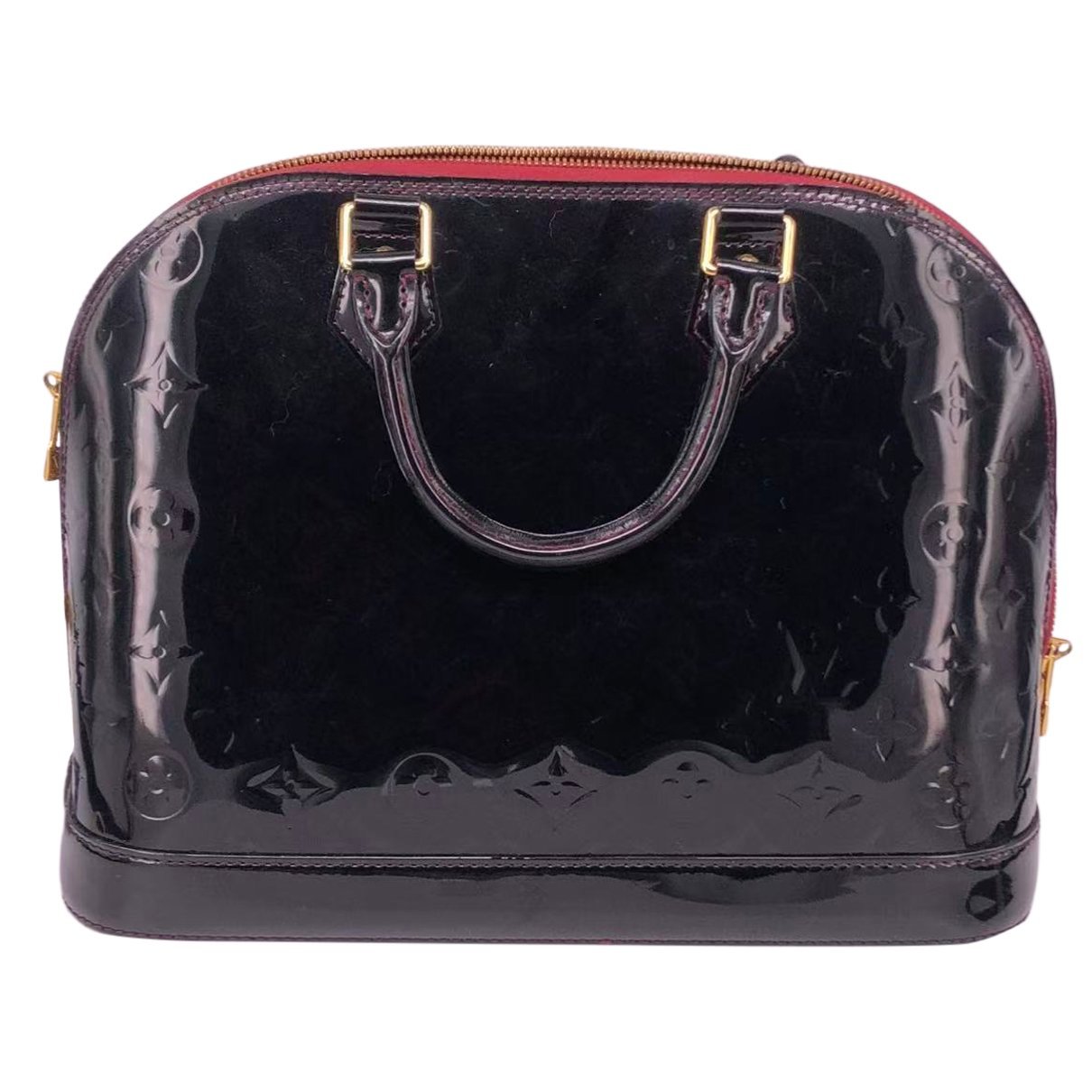 Alma leather handbag