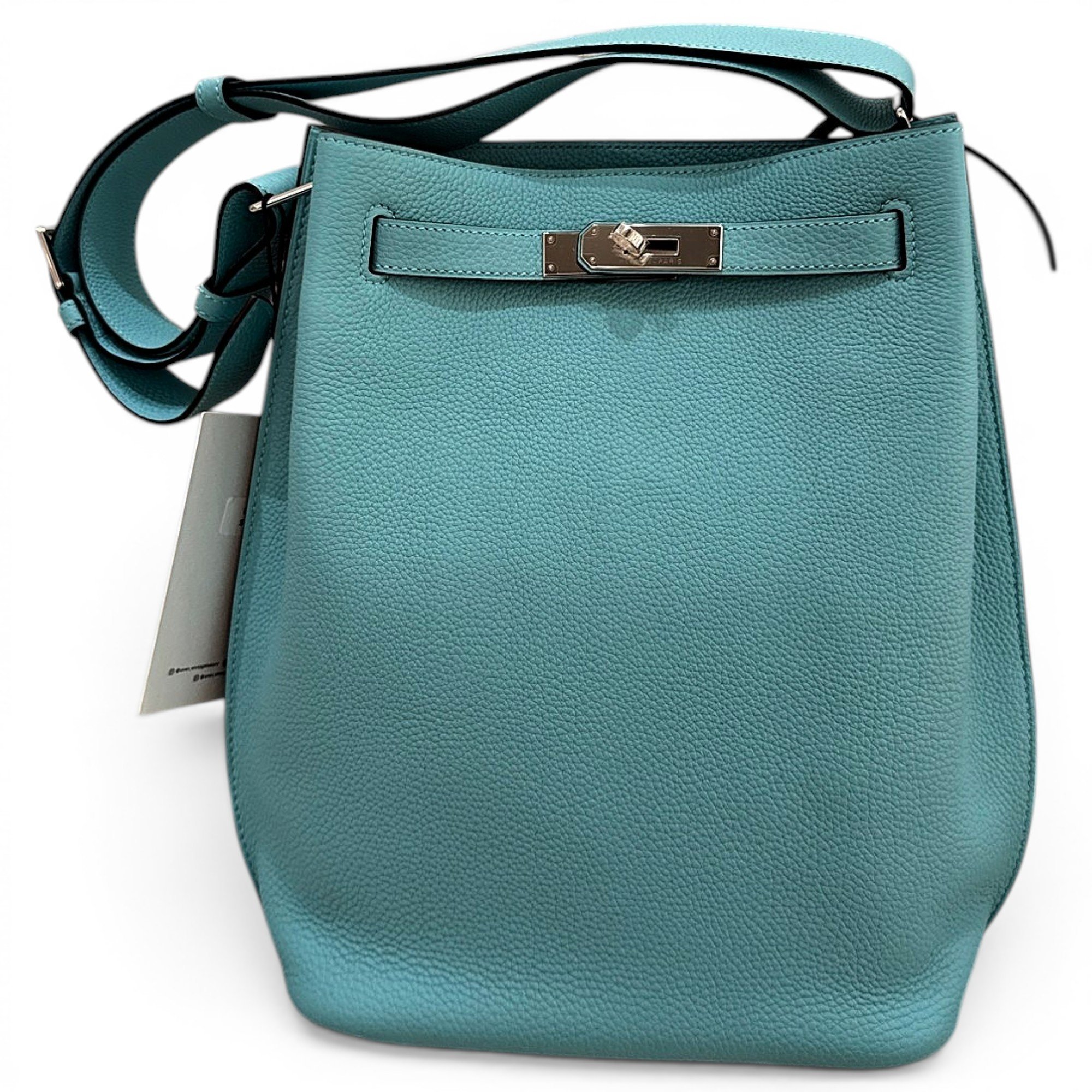 So Kelly leather handbag