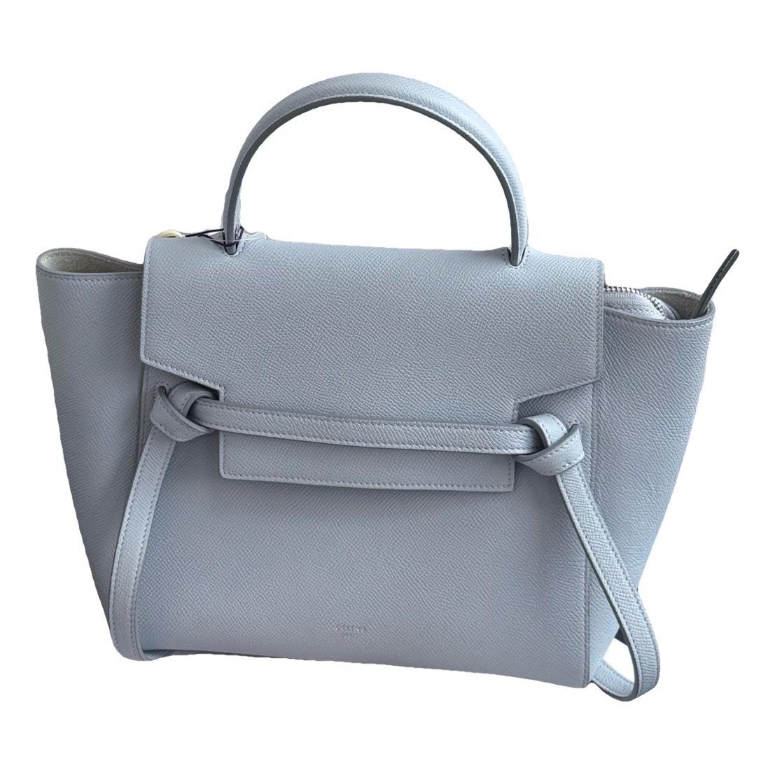 Belt leather handbag