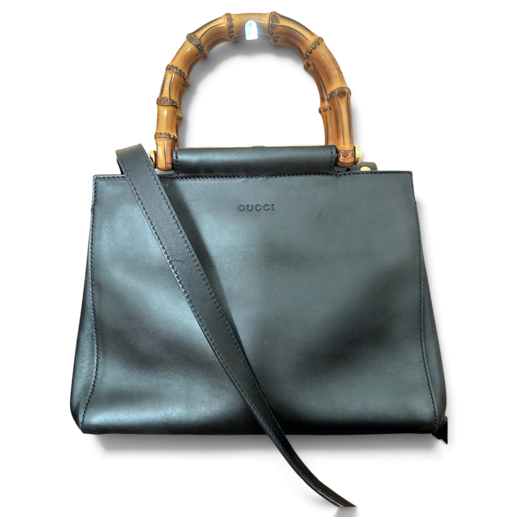 Bamboo Daily Top Handle leather handbag