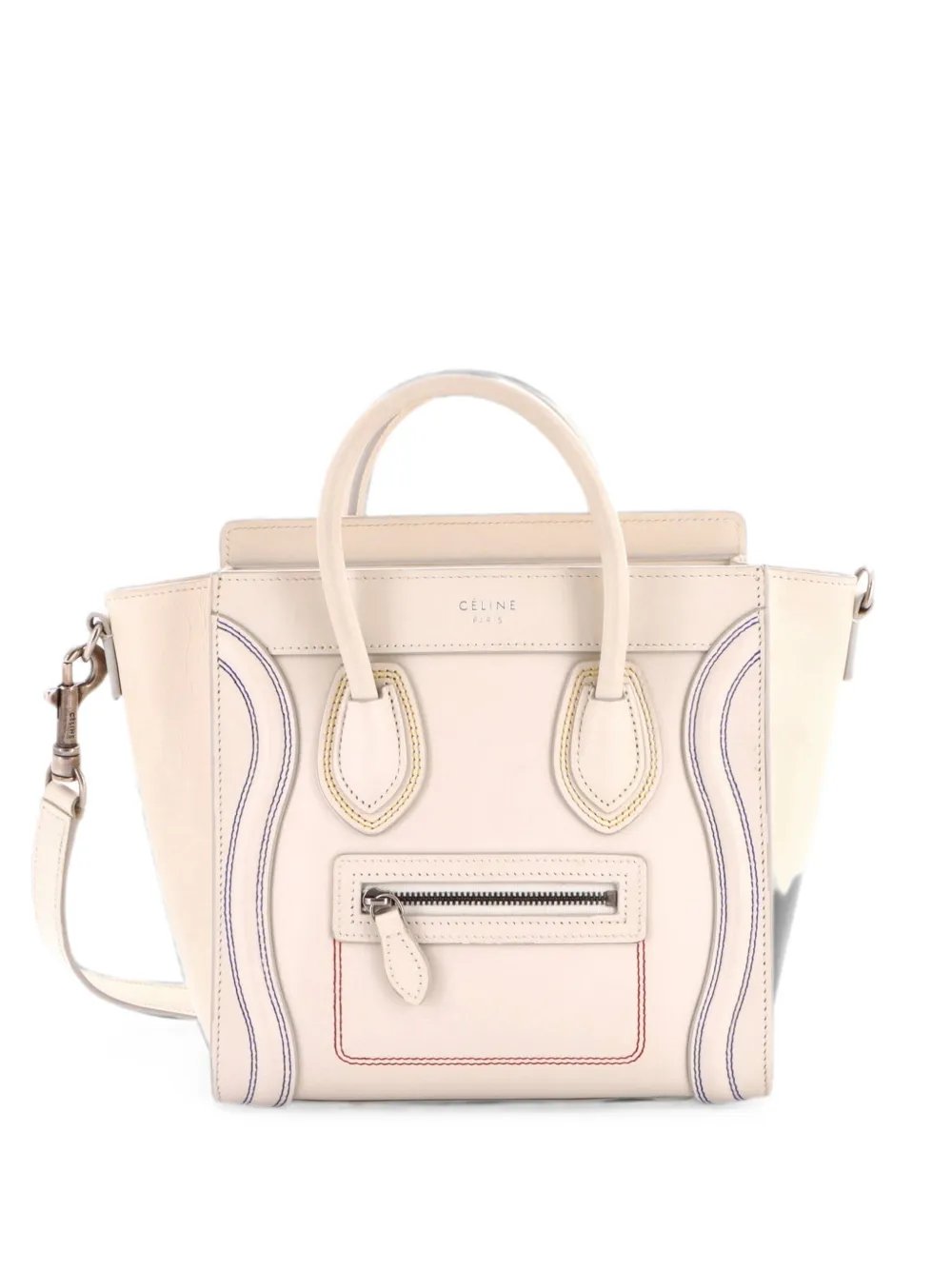 Luggage Bag Smooth Leather Nano crossbody bag
