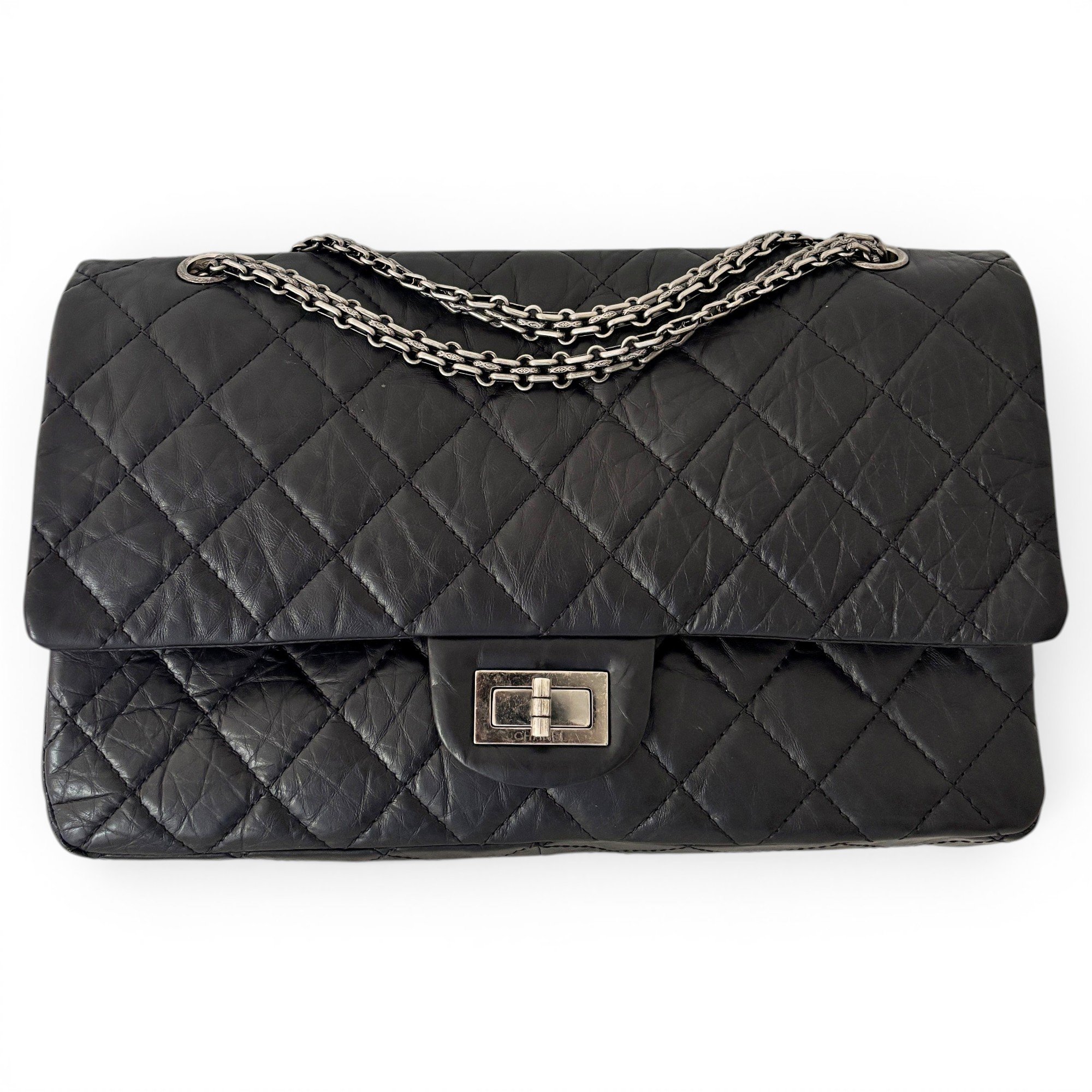2.55 leather handbag