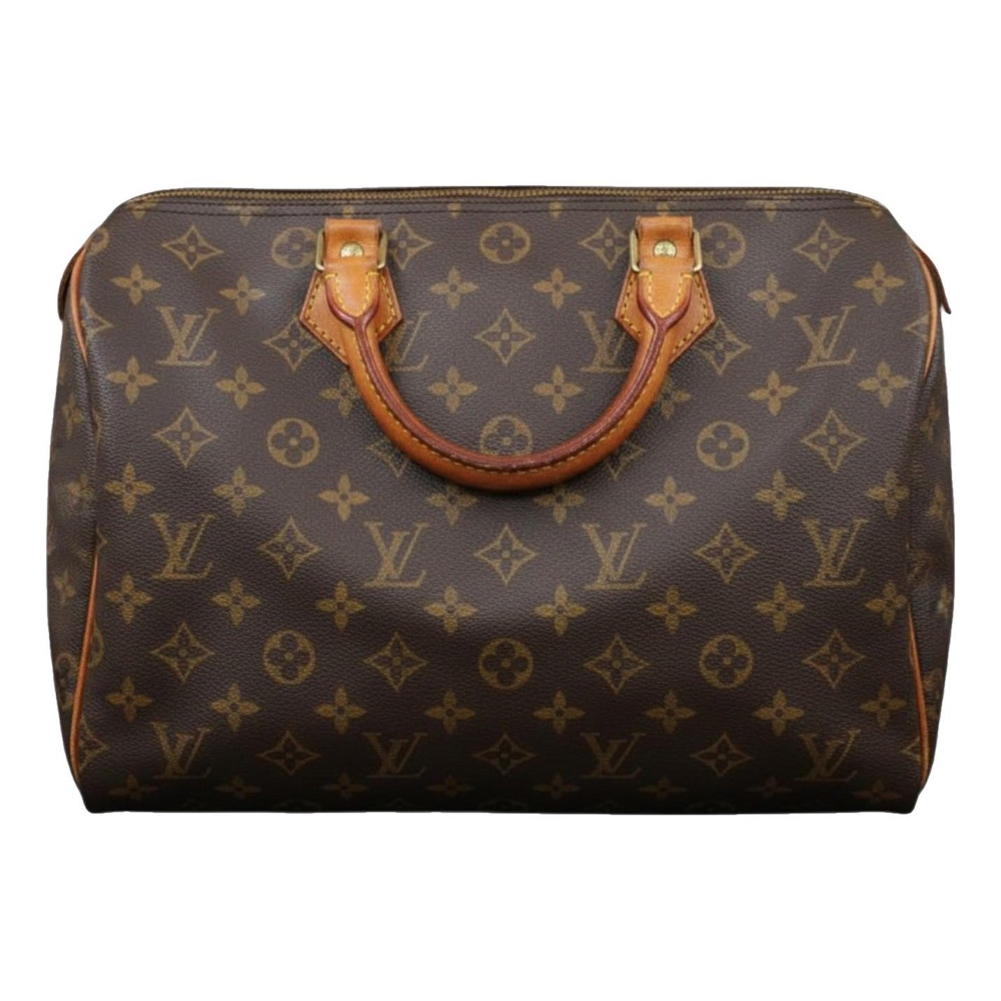 Speedy leather handbag