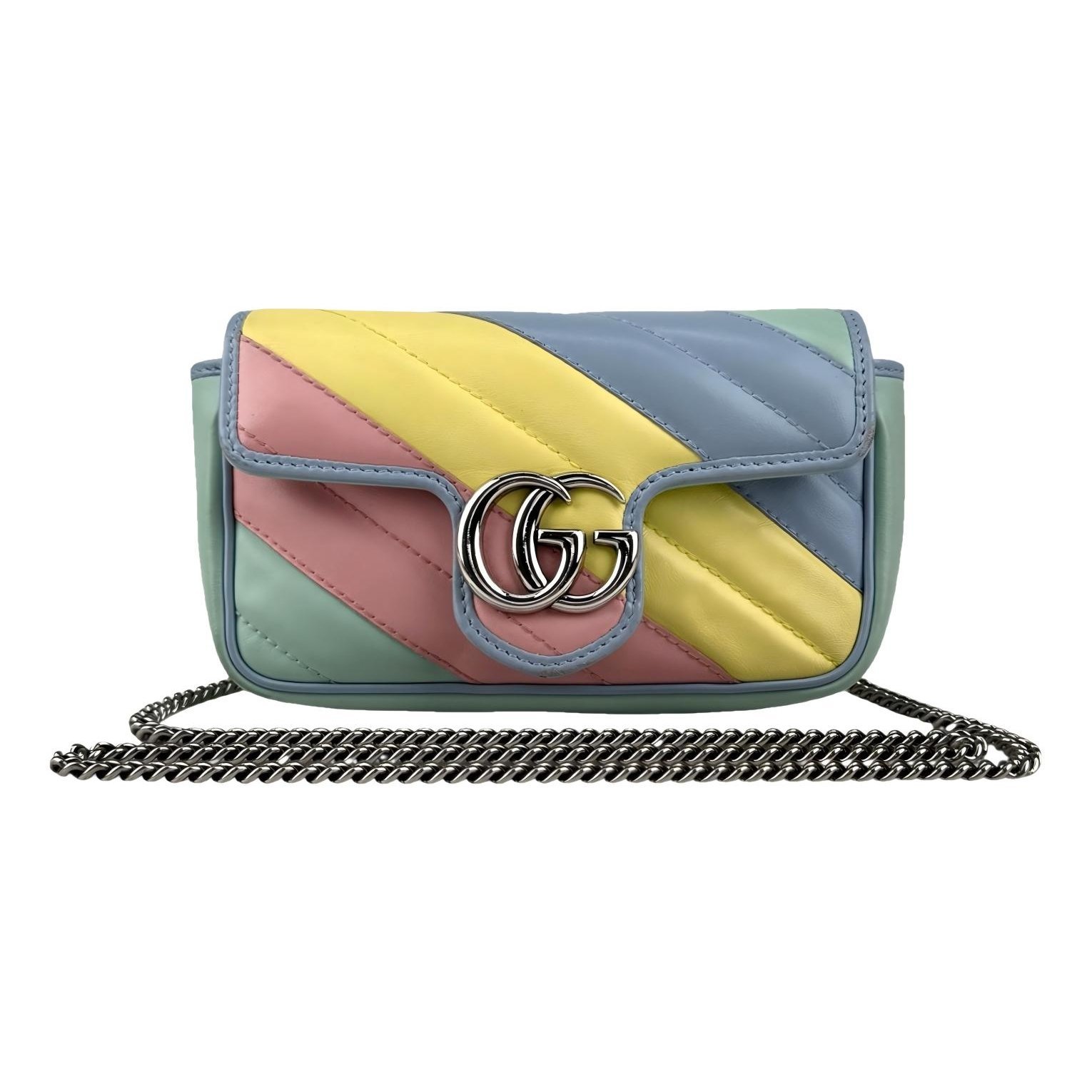 GG Marmont Flap leather crossbody bag