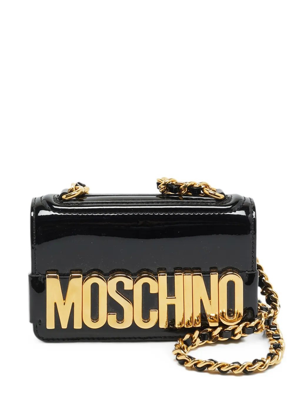 logo-flap crossbody bag