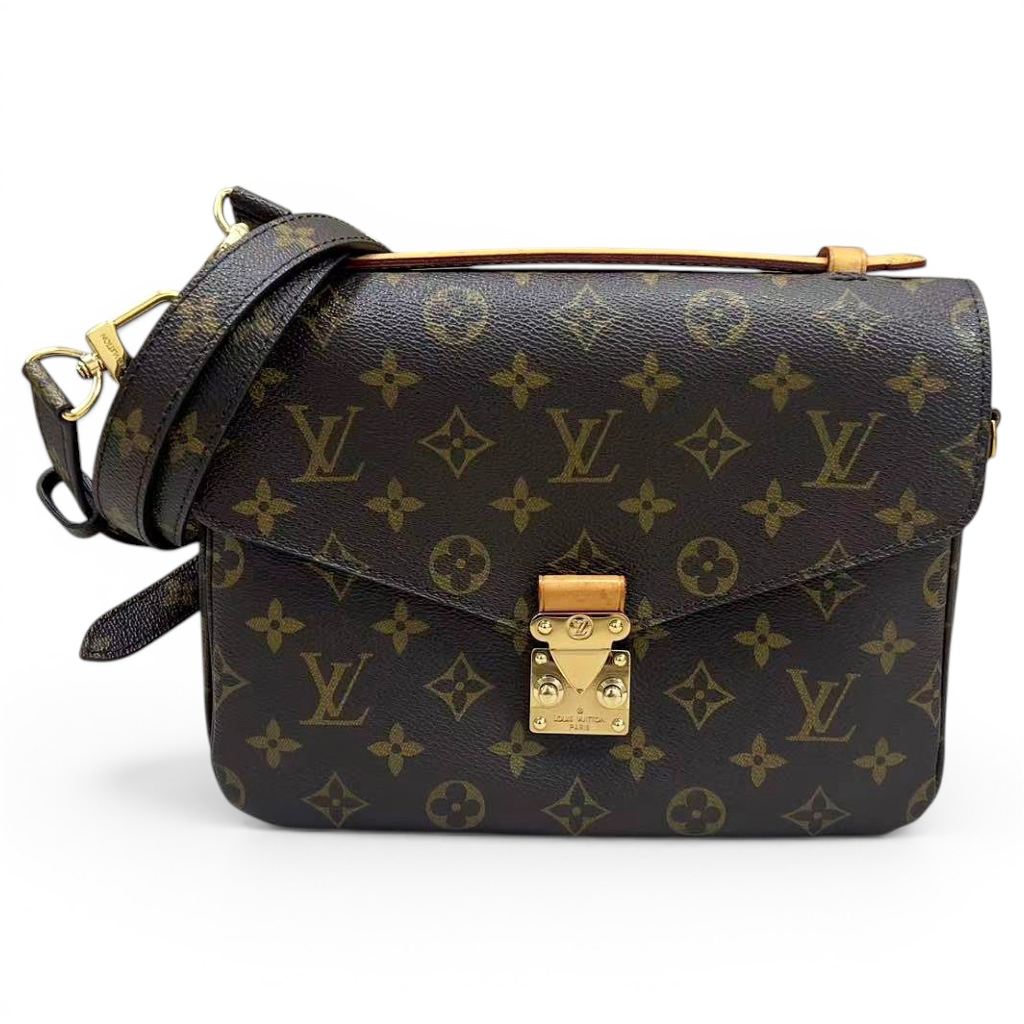 Metis leather handbag