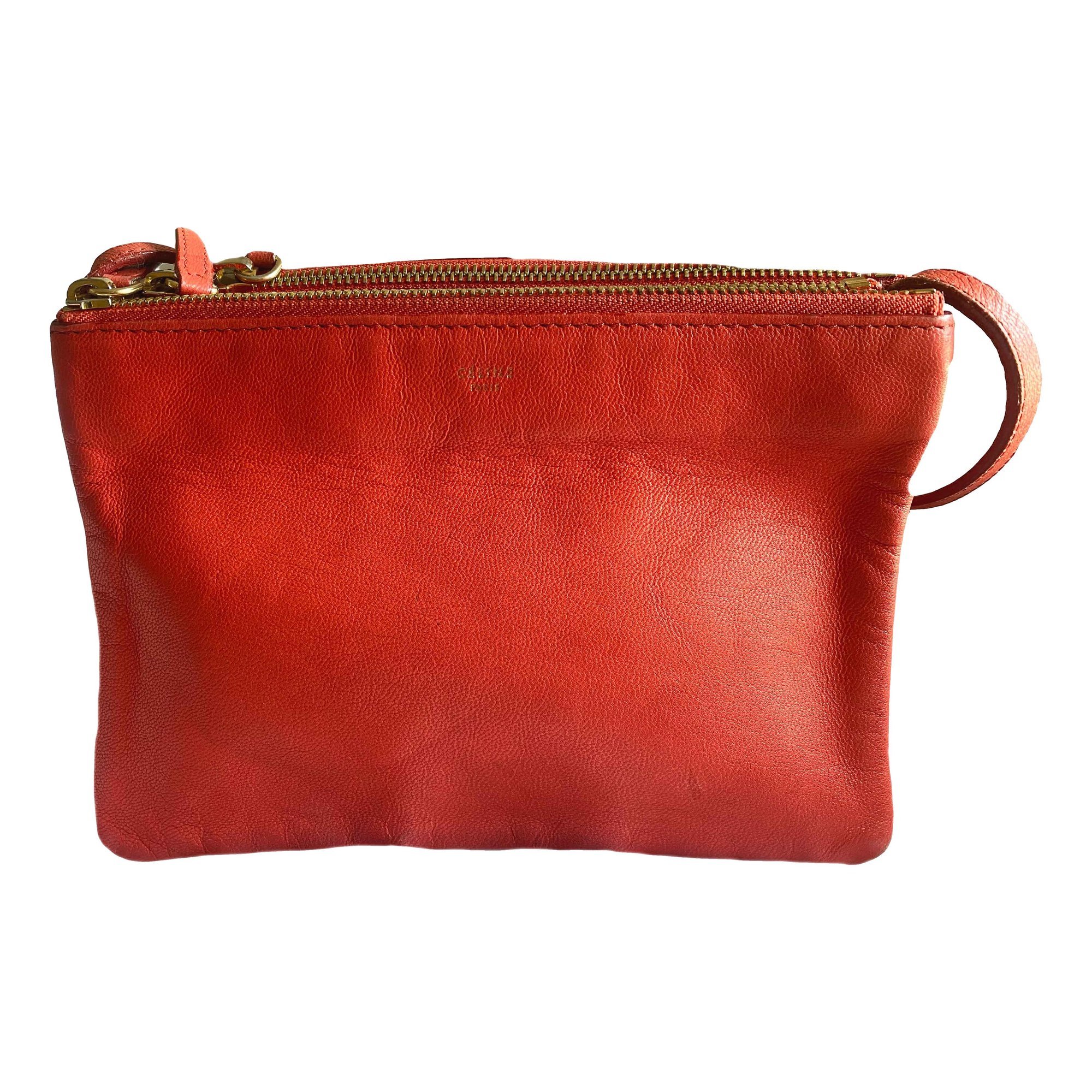 Trio leather crossbody bag