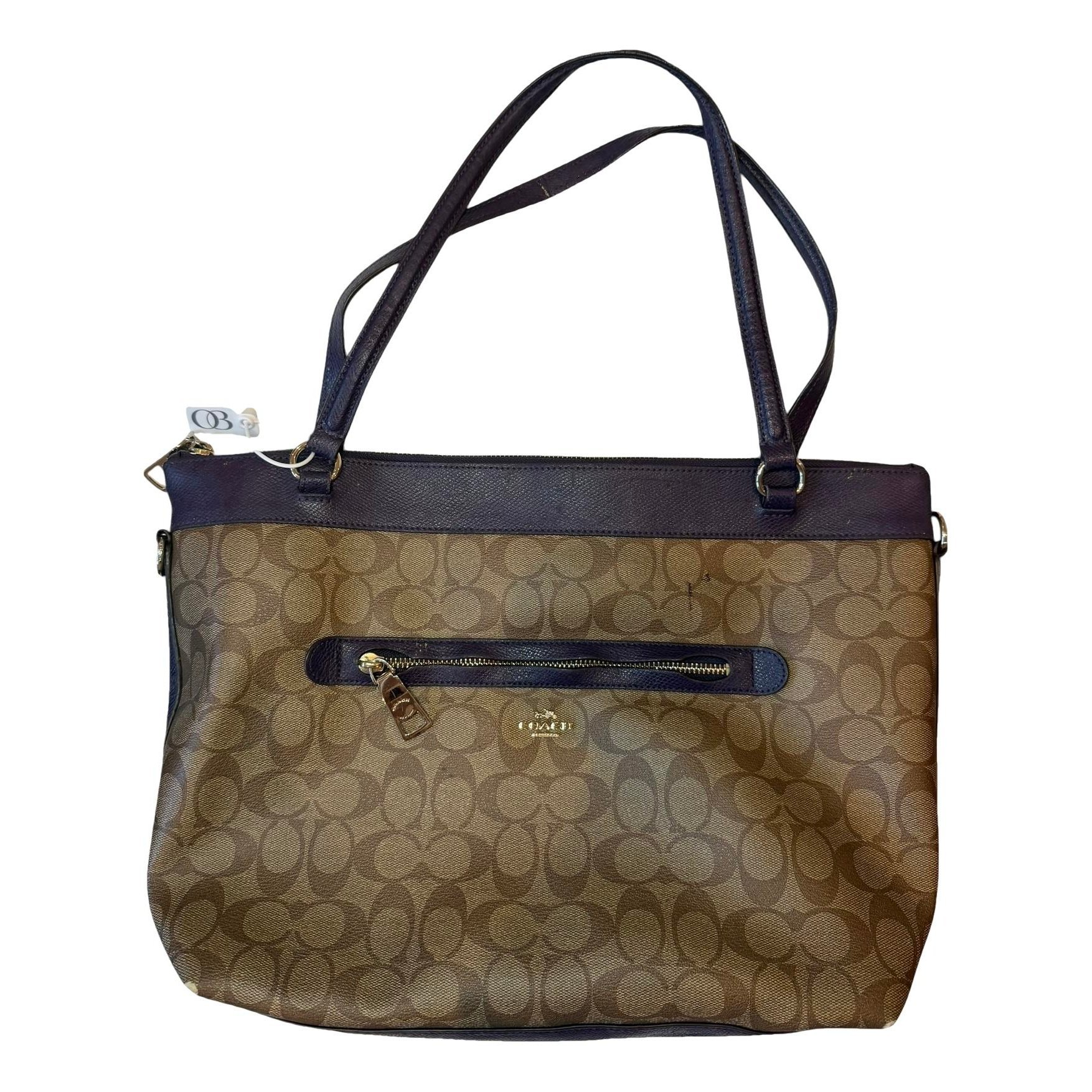 Leather handbag