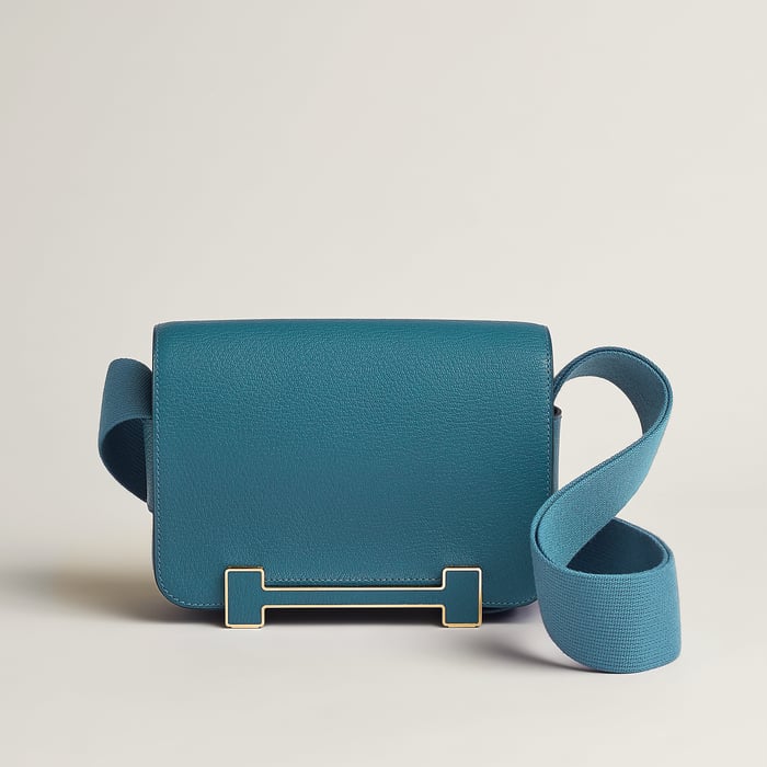 New Bleu Jean Hermès Geta Bag