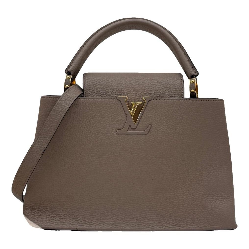 Capucines leather handbag