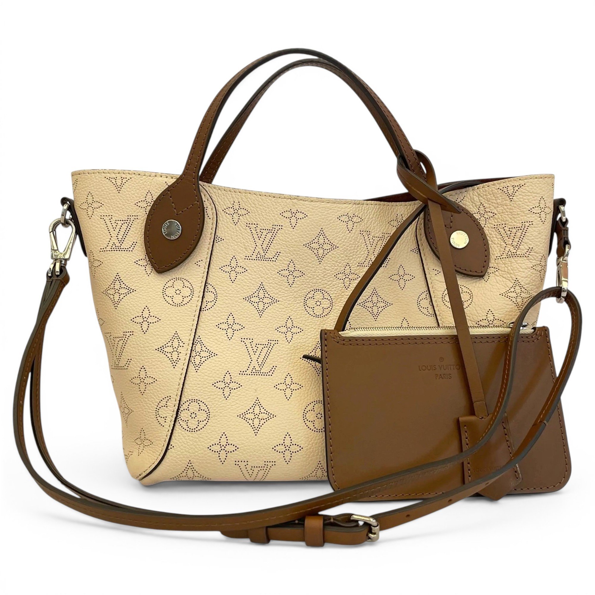 Hina leather handbag