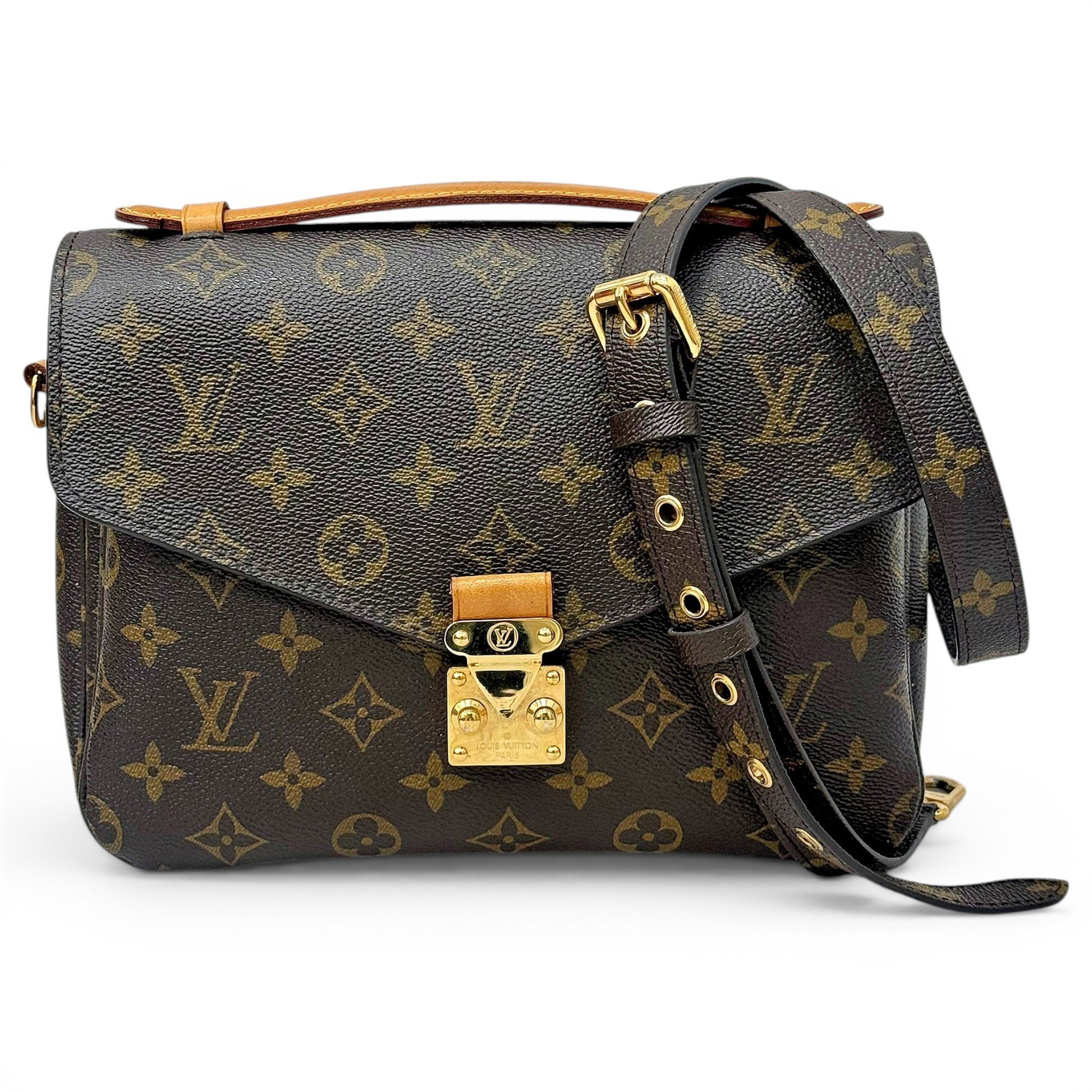 Metis leather handbag