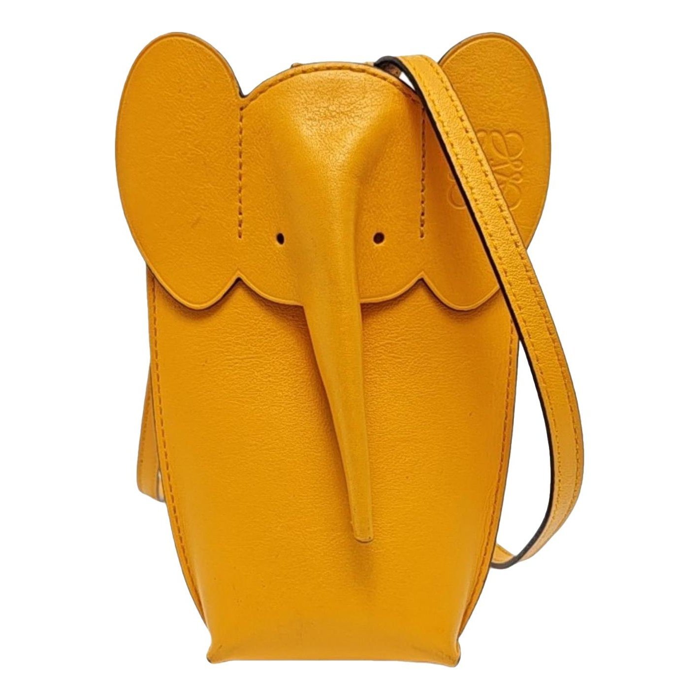 Animals leather handbag