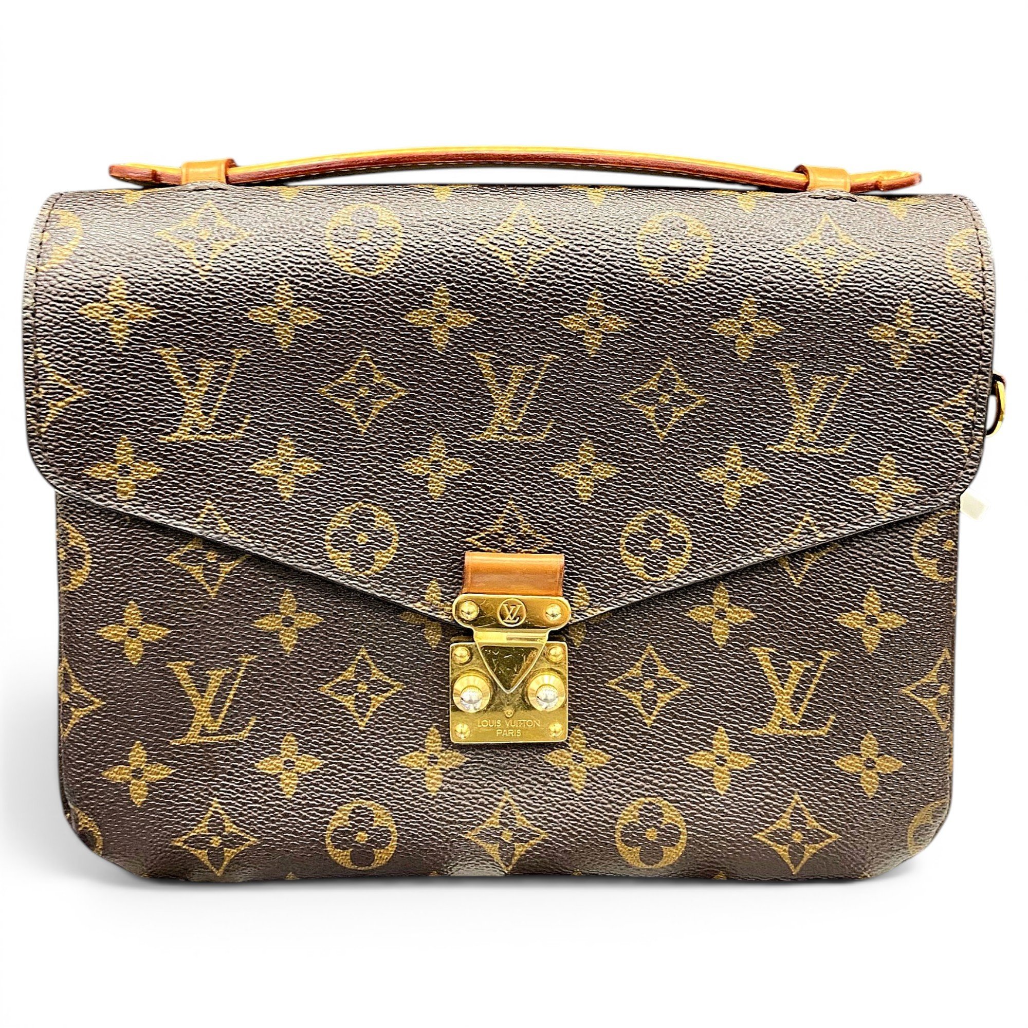 Metis leather handbag
