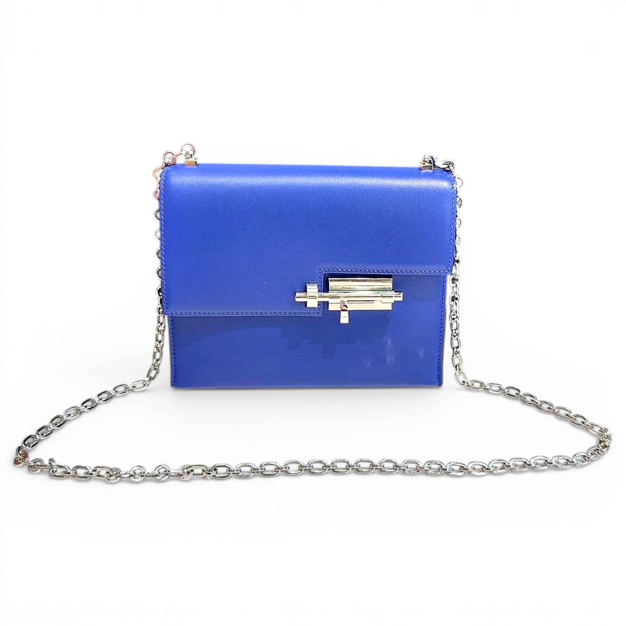 Verrou Mini leather handbag