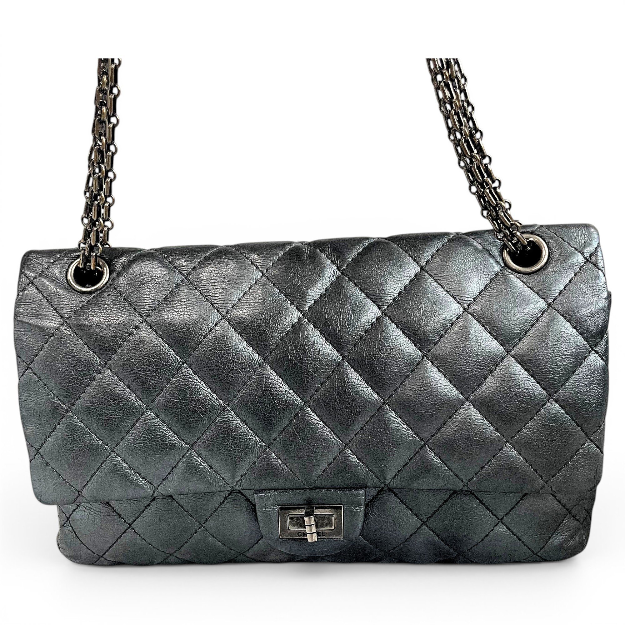 2.55 leather handbag