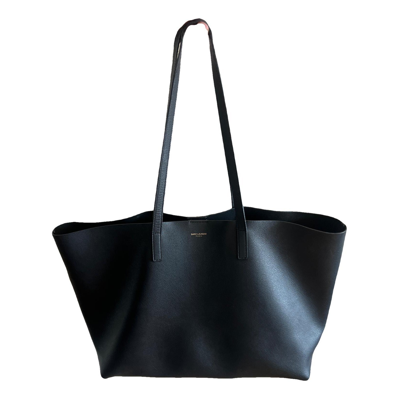 Shopping leather tote