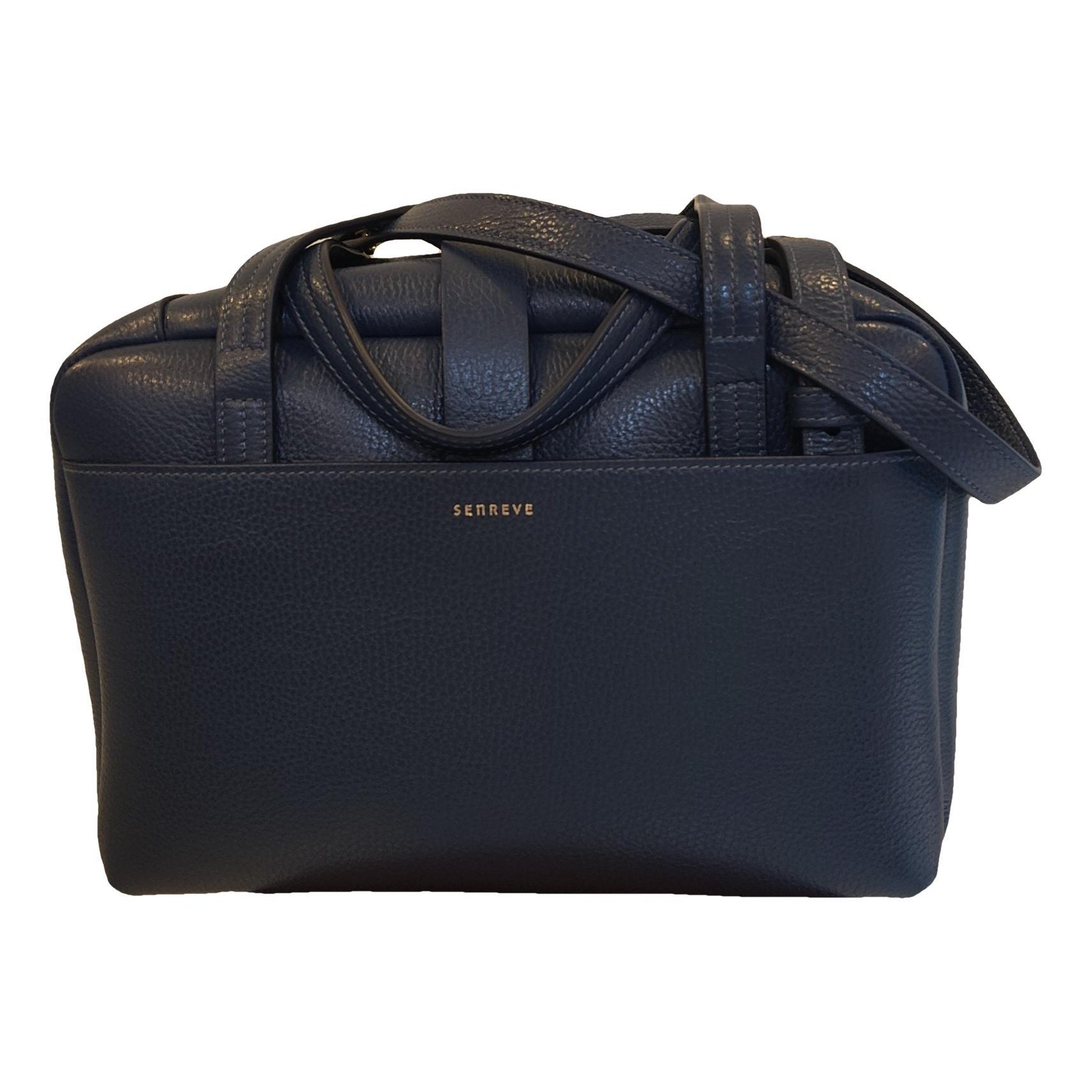 Leather backpack