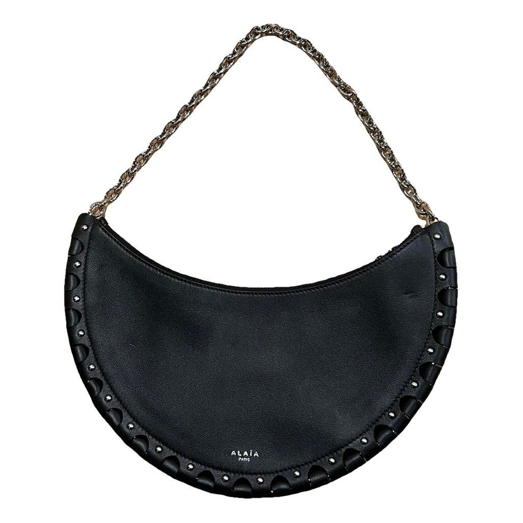 One Piece Demi Lune leather handbag