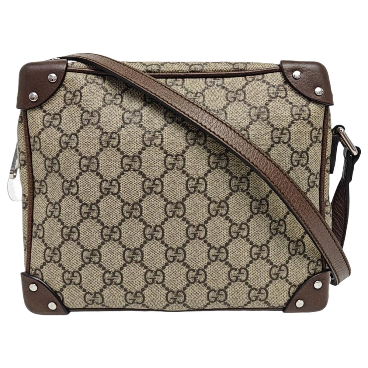 Leather crossbody bag