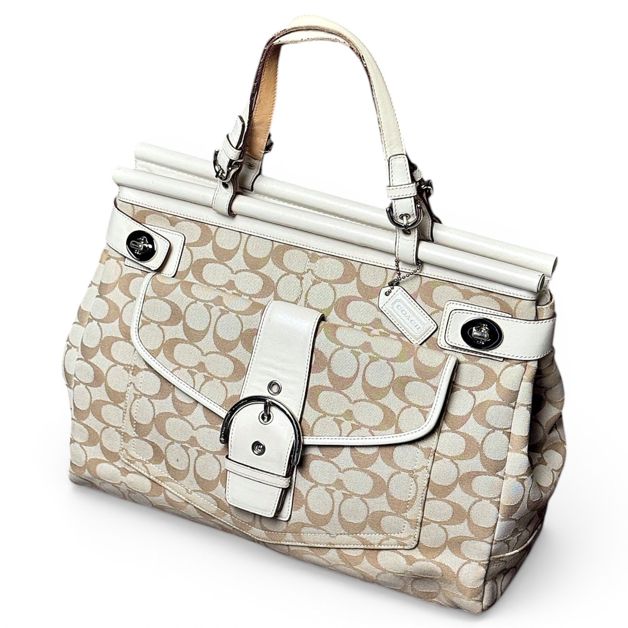 Leather satchel