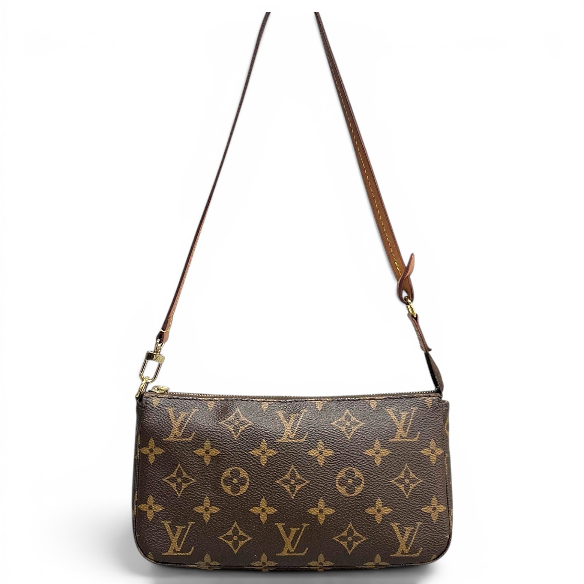 Pochette Accessoire leather handbag