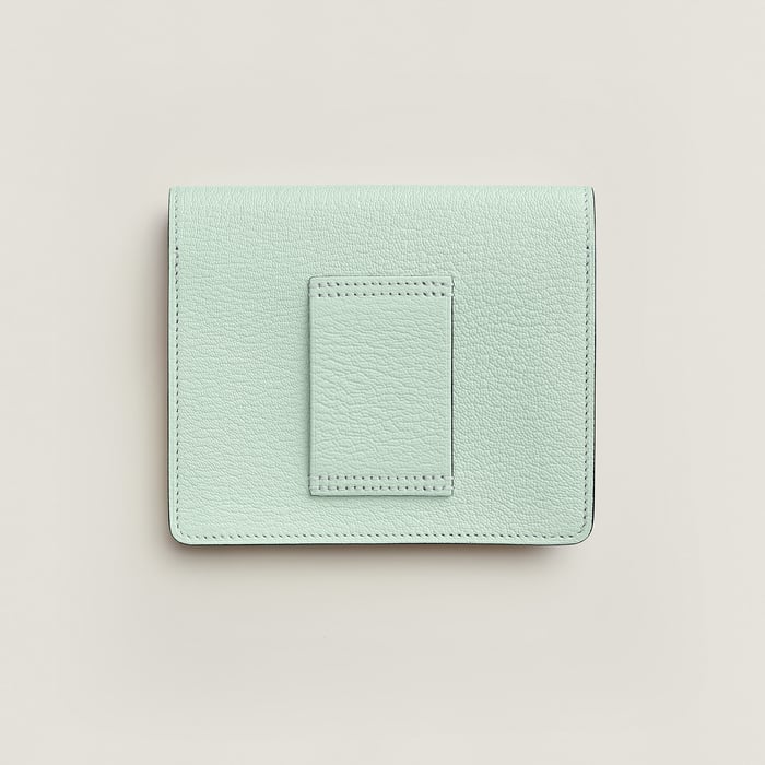 Vert Peppermint Roulis Slim Wallet