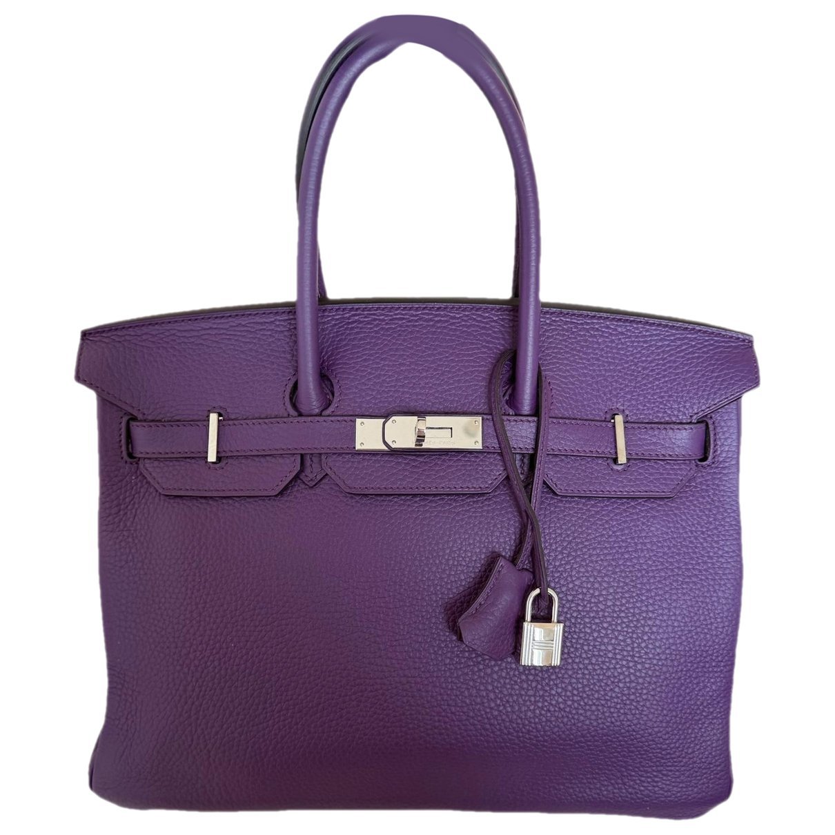 Birkin 35 leather handbag