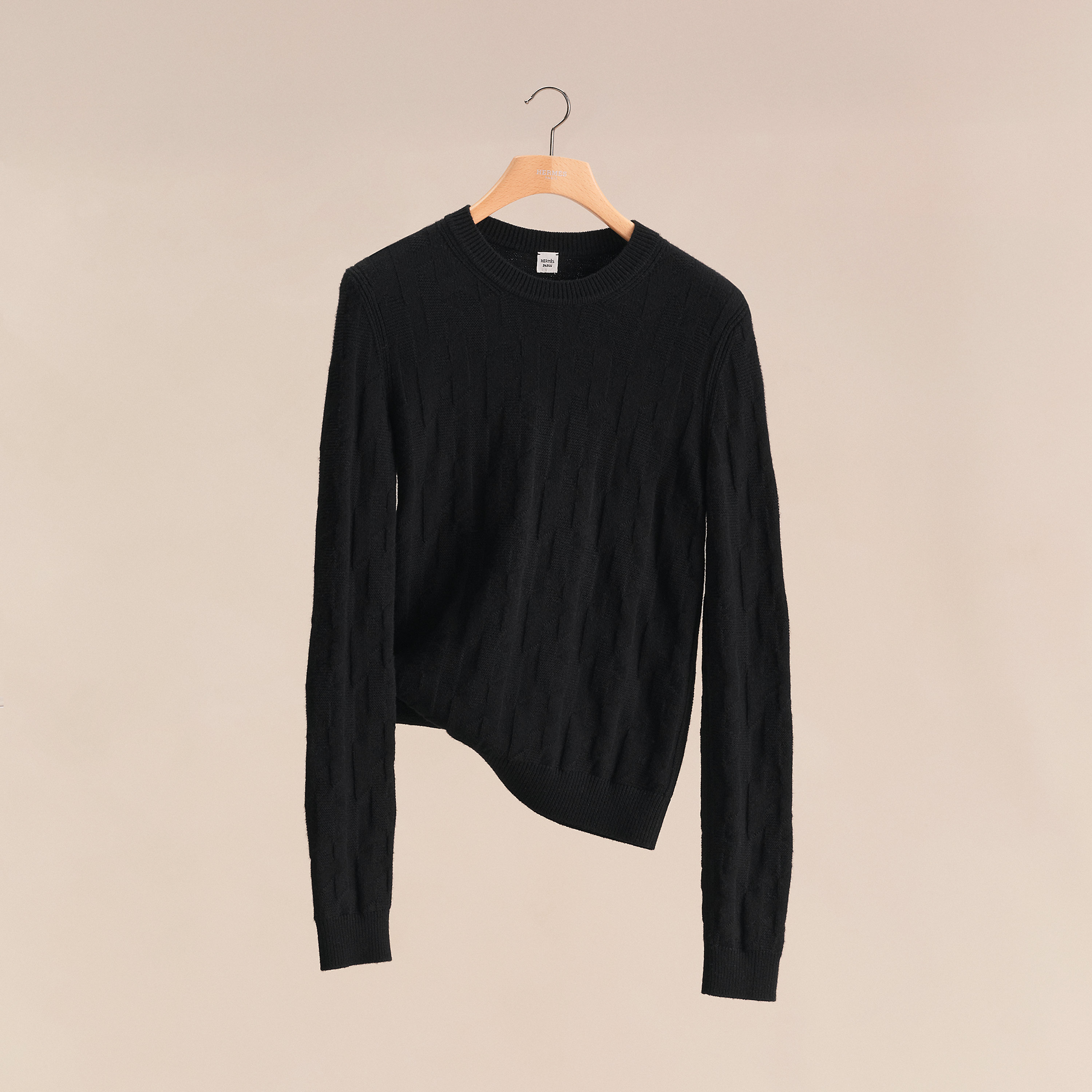 "H" long-sleeve sweater