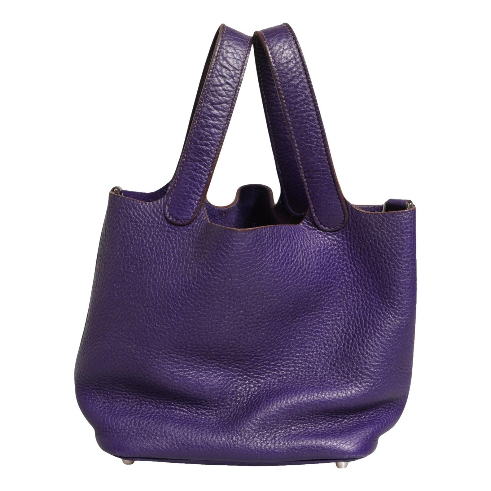 Leather tote