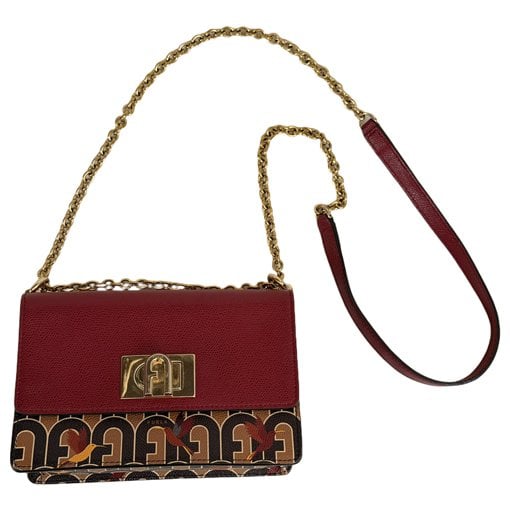 Leather crossbody bag