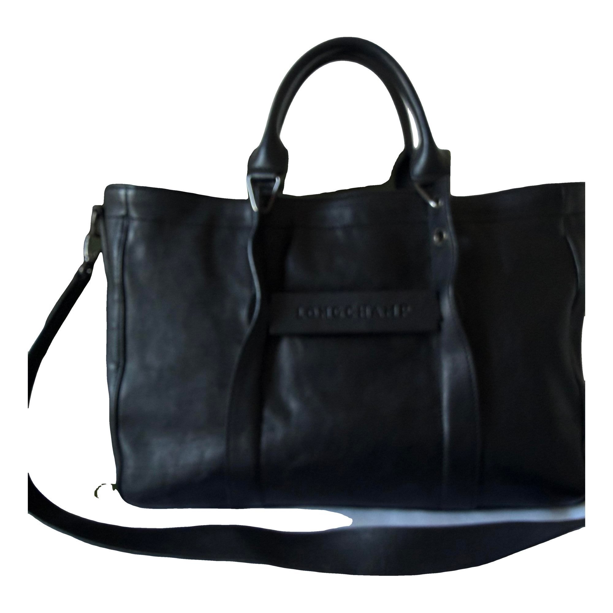 3D leather crossbody bag
