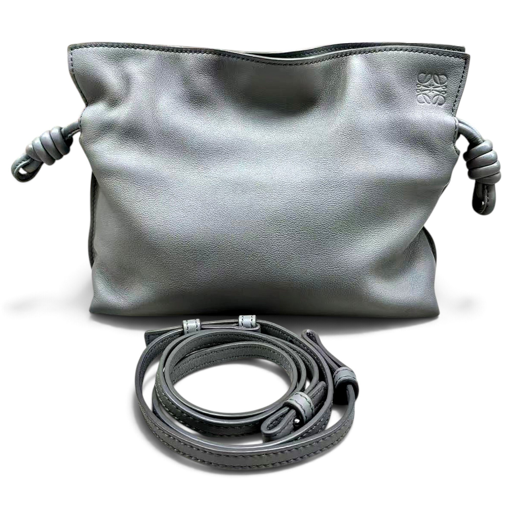 Flamenco leather handbag