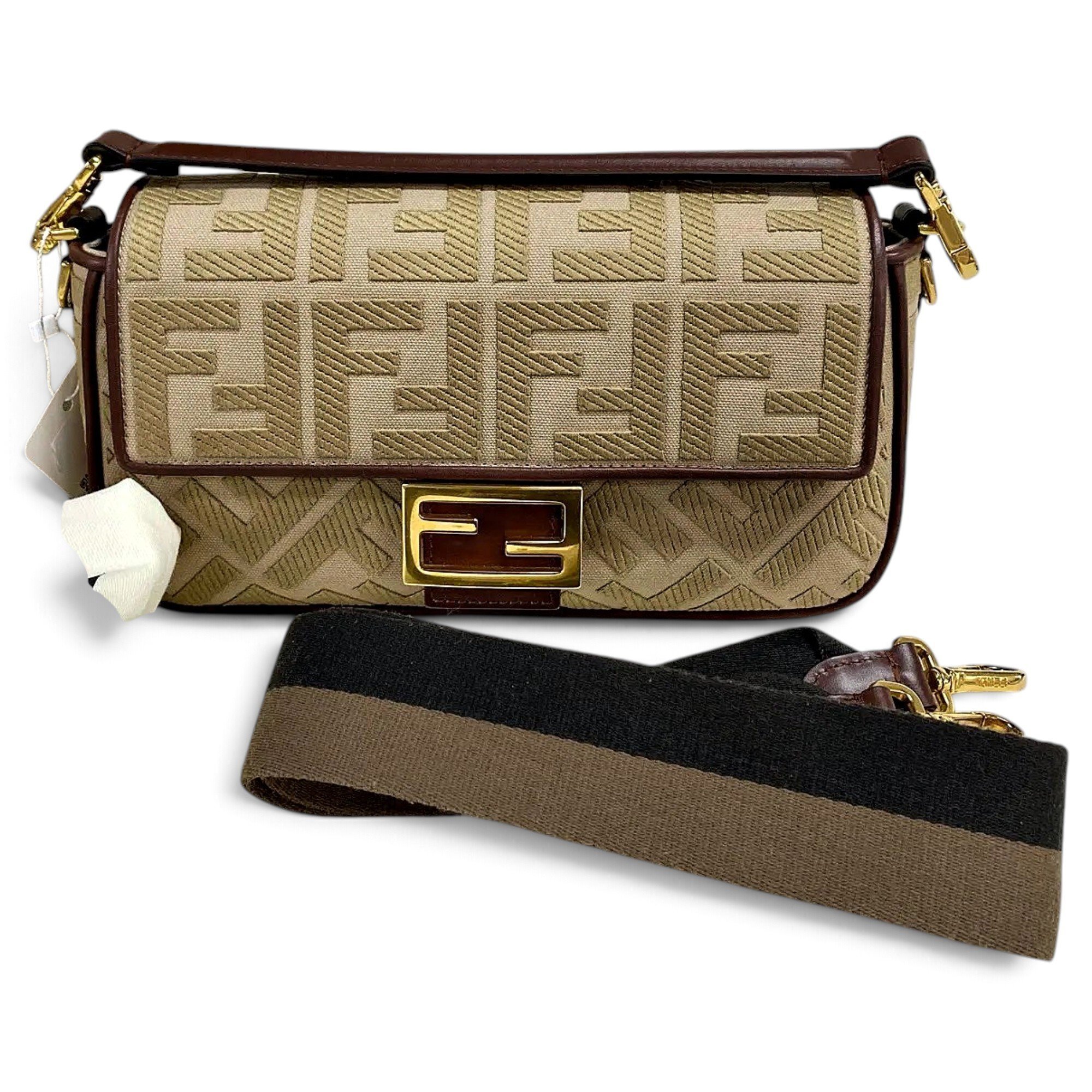 Baguette cloth handbag