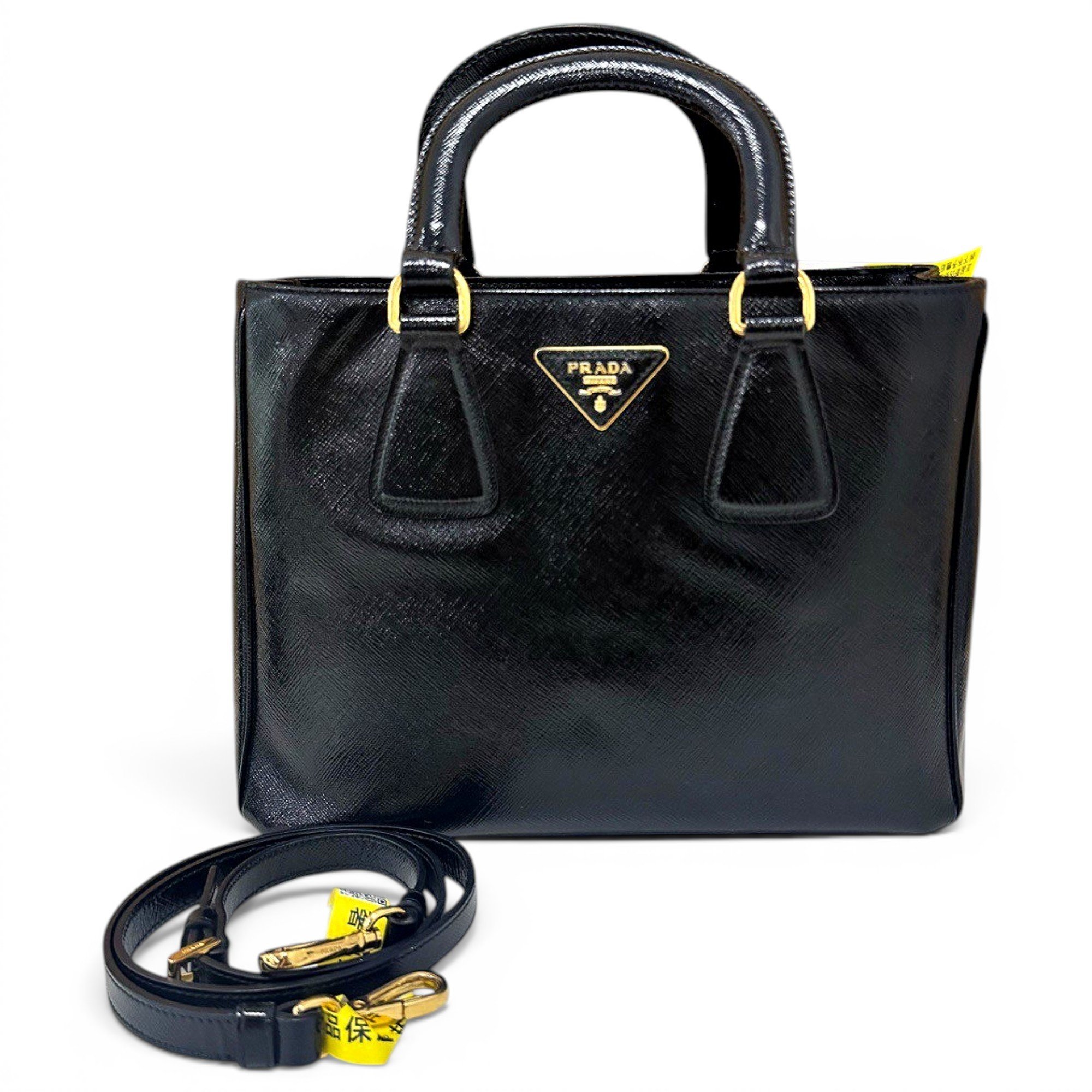 Galleria leather handbag