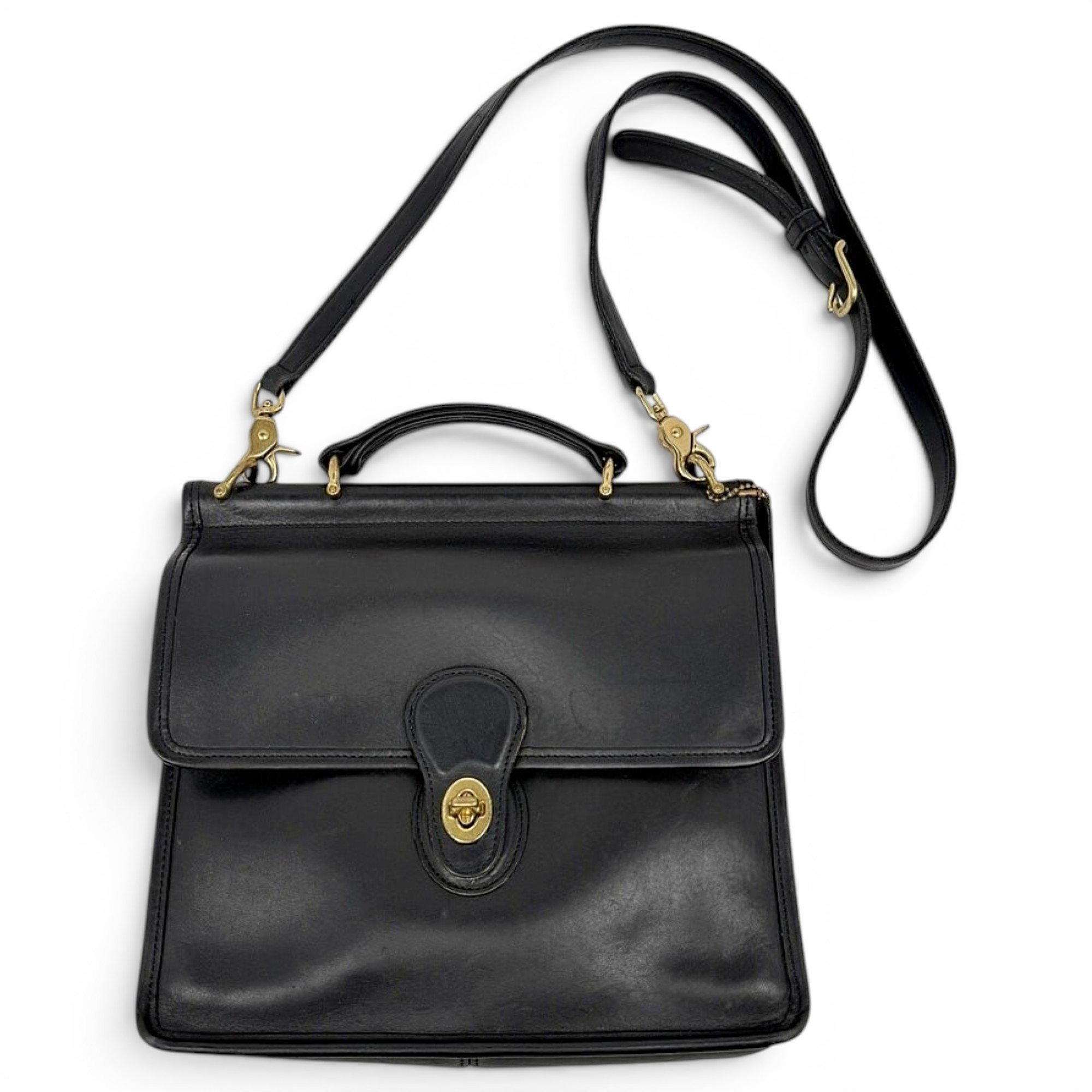 Leather satchel