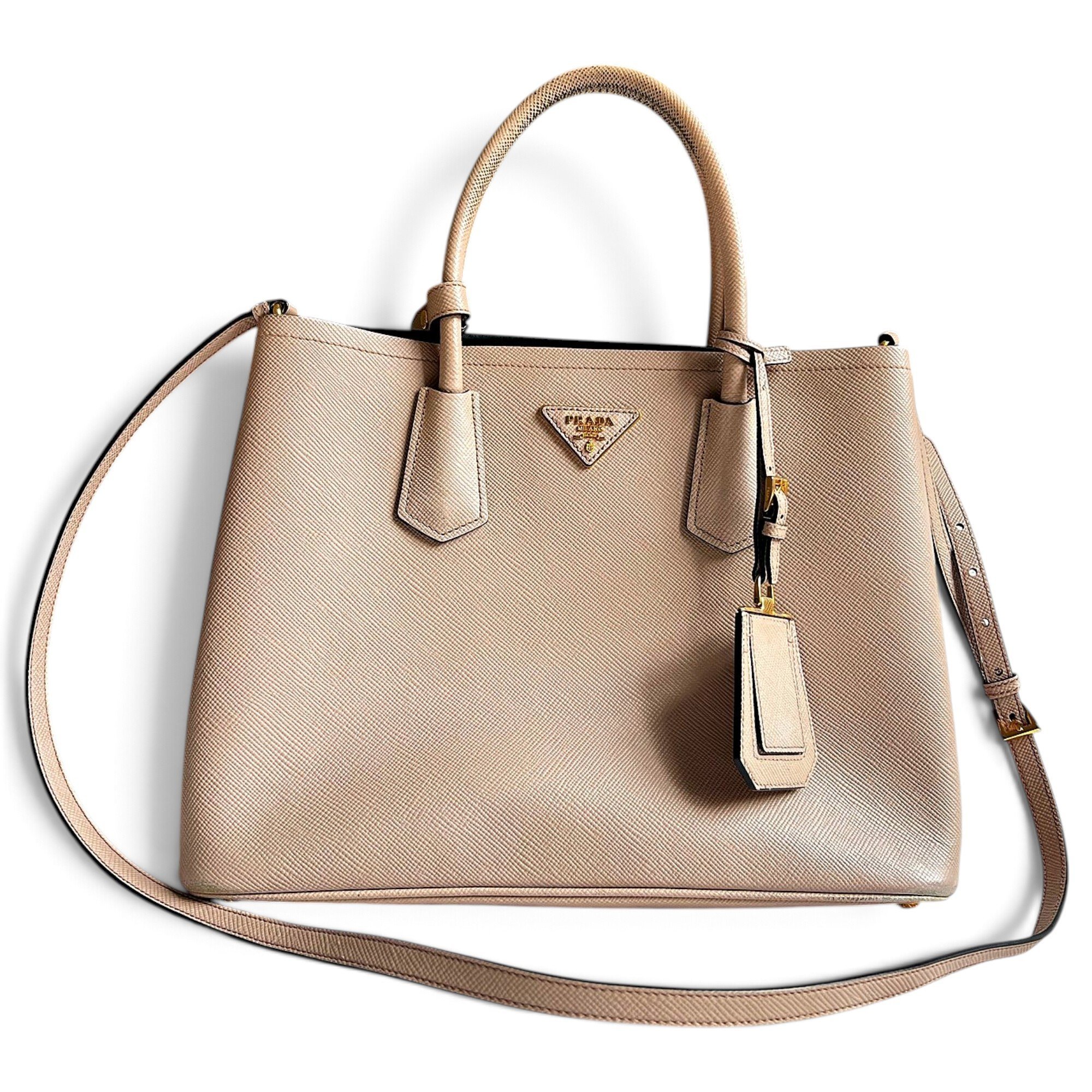 Galleria leather handbag