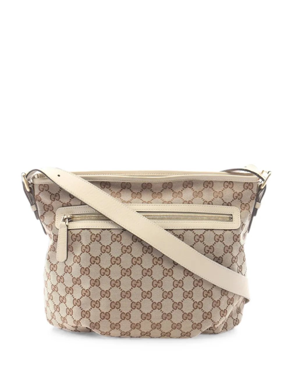 2000s GG canvas shoulder bag