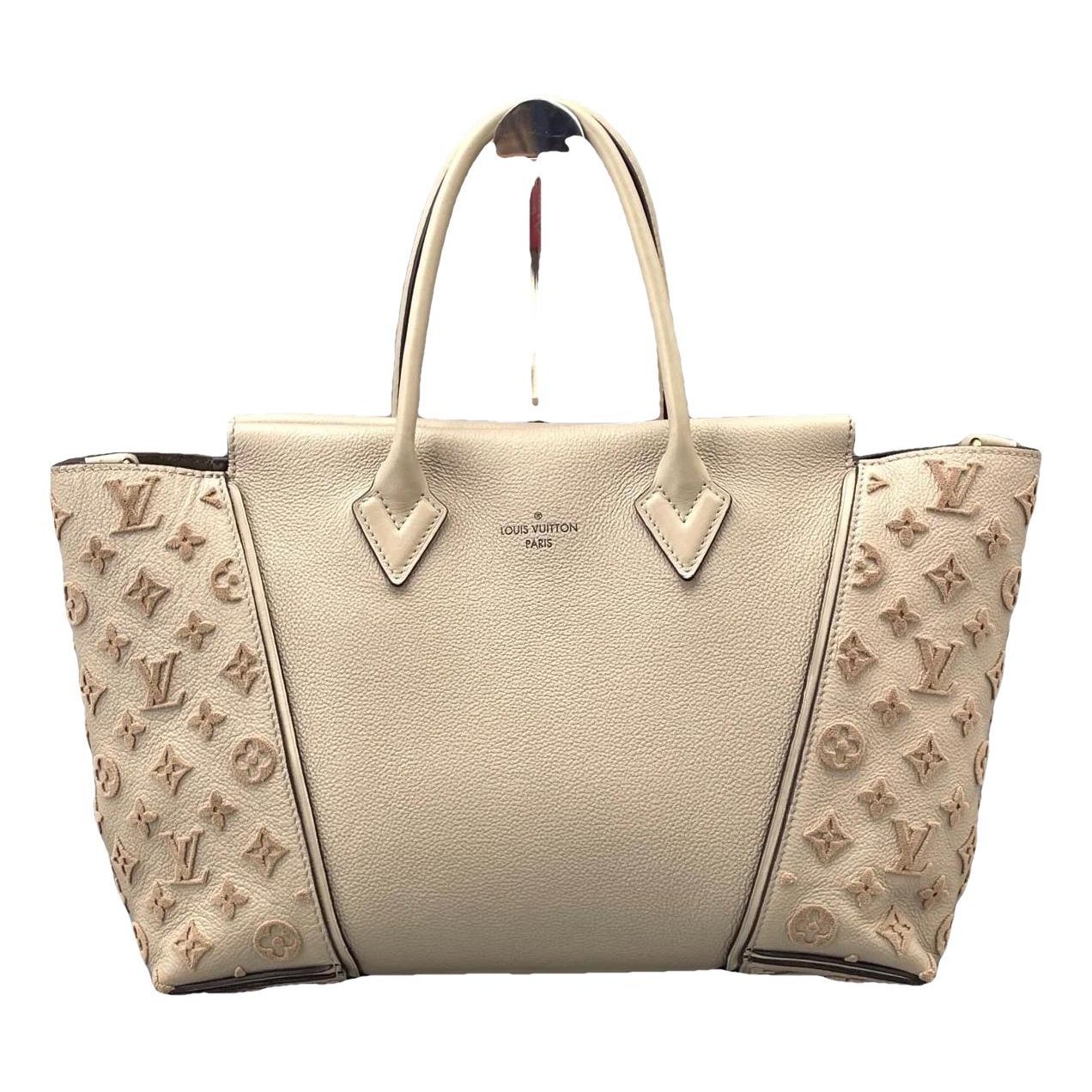 Lockit leather tote