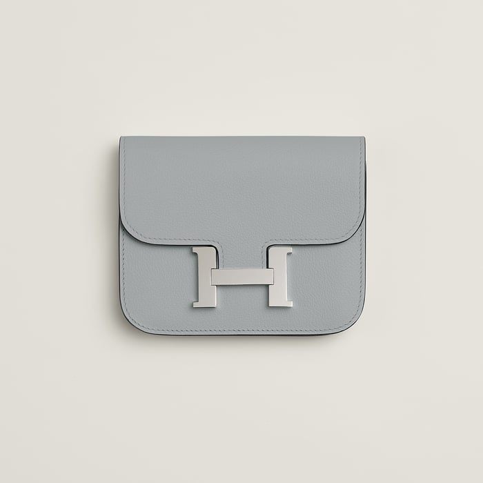 Gris Pantin Constance Slim Wallet