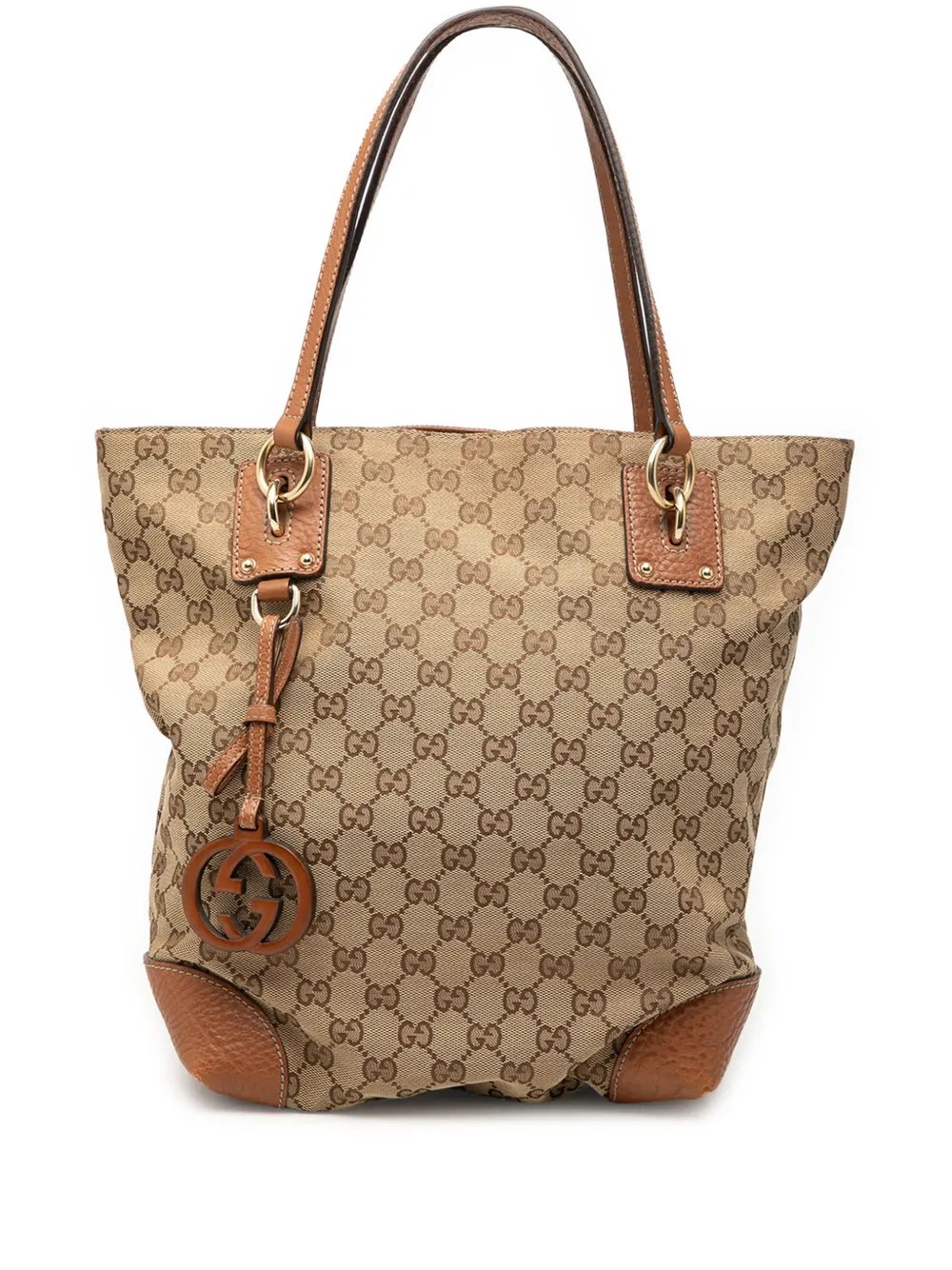 2000-2015 Medium GG Canvas GG Charm tote bag
