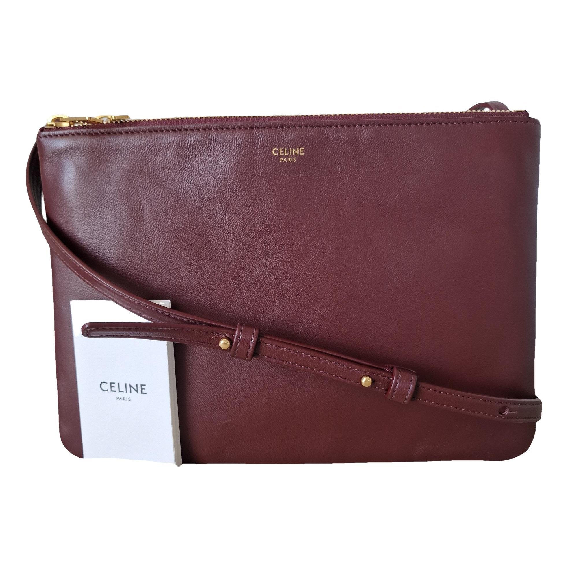 Trio leather crossbody bag