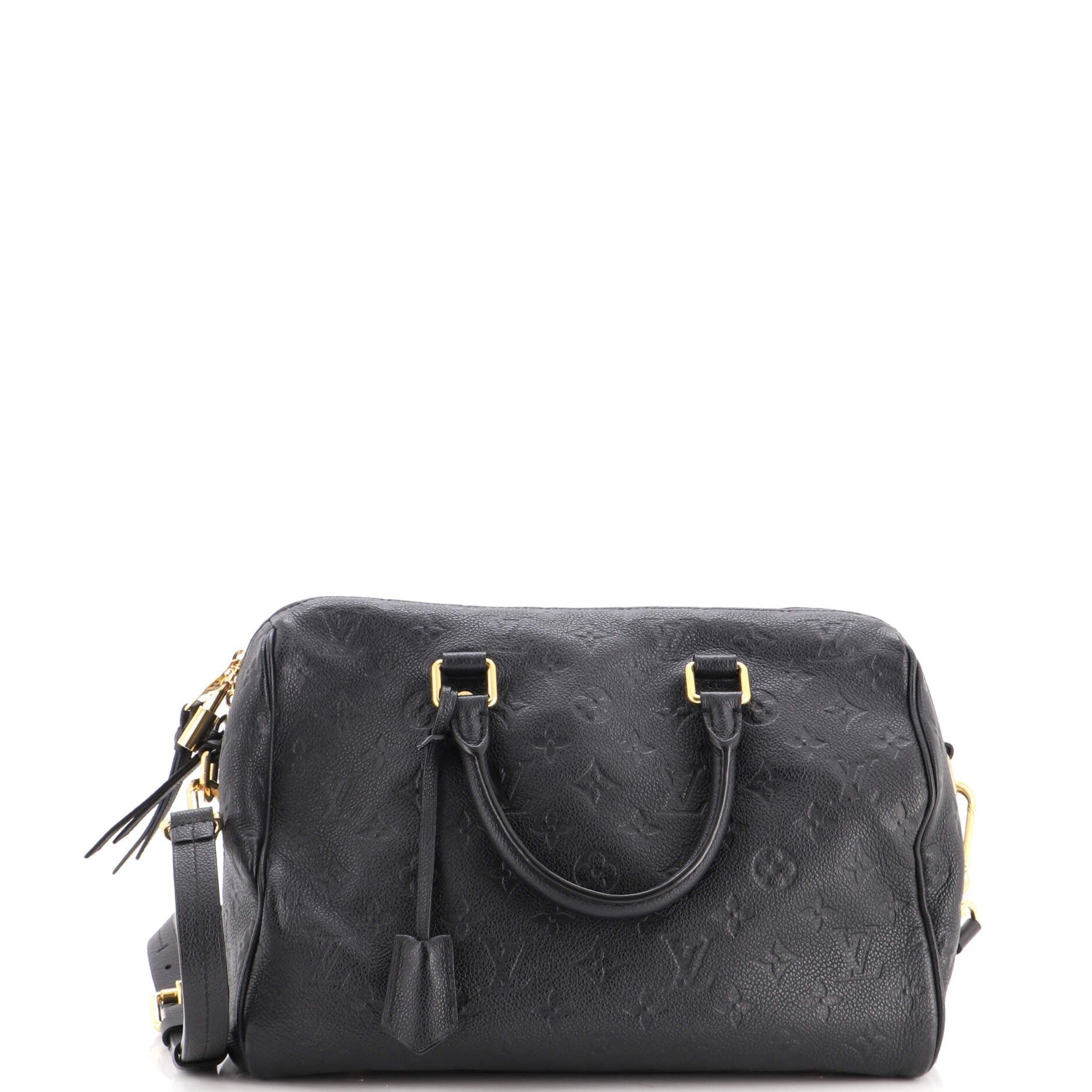 Speedy Bandouliere Bag Monogram Empreinte Leather 30