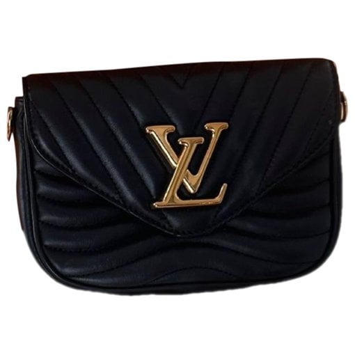 Multi-Pochette New Wave leather crossbody bag