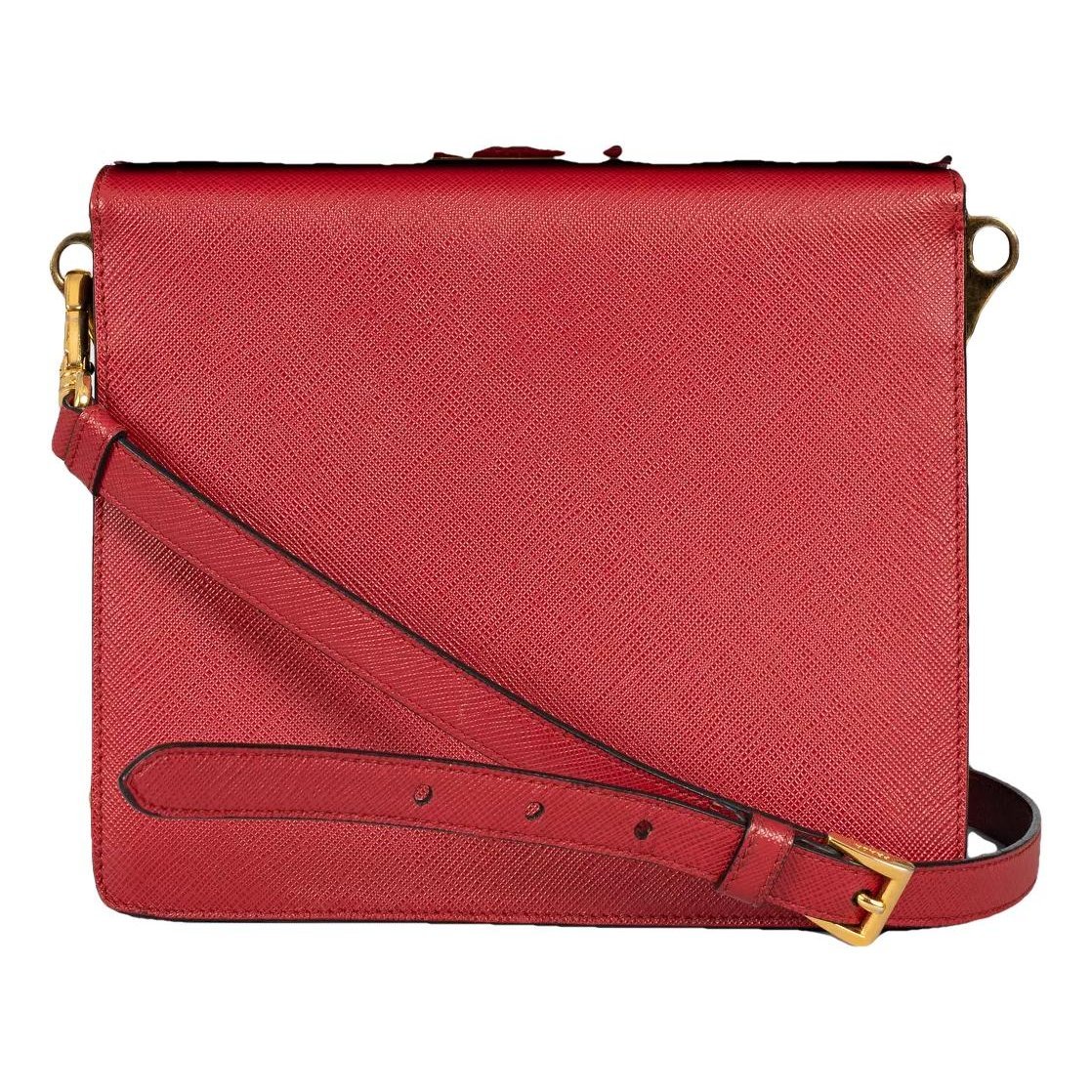 Leather crossbody bag