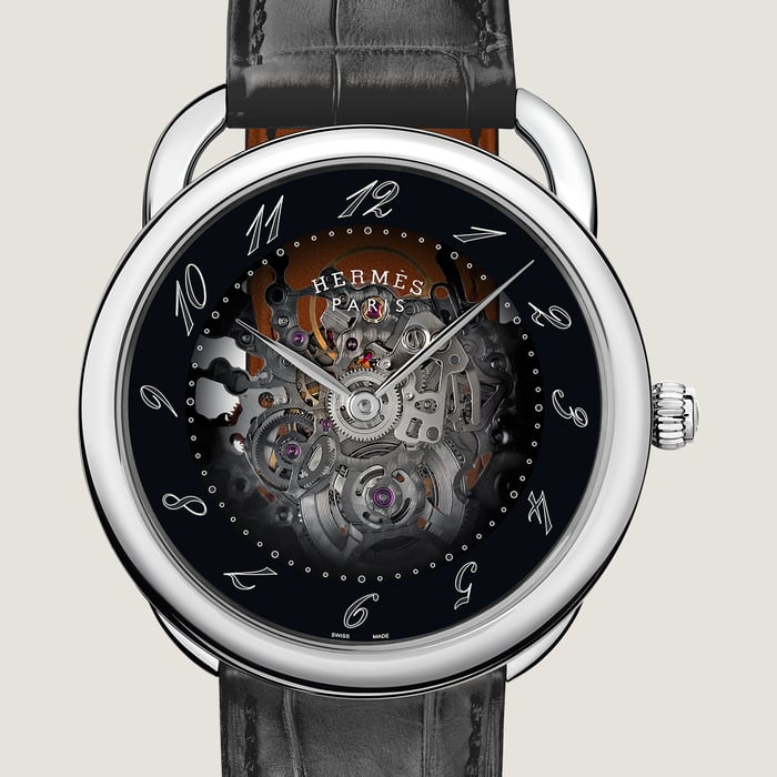 Sans Coloris Arceau Squelette Watch, 40 MM