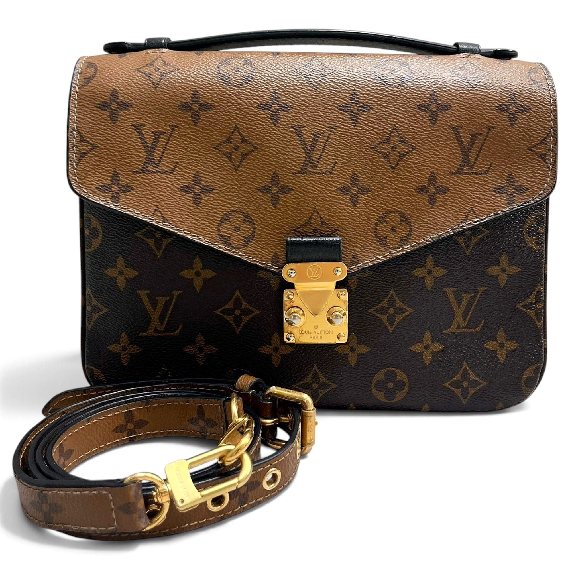 Metis leather handbag