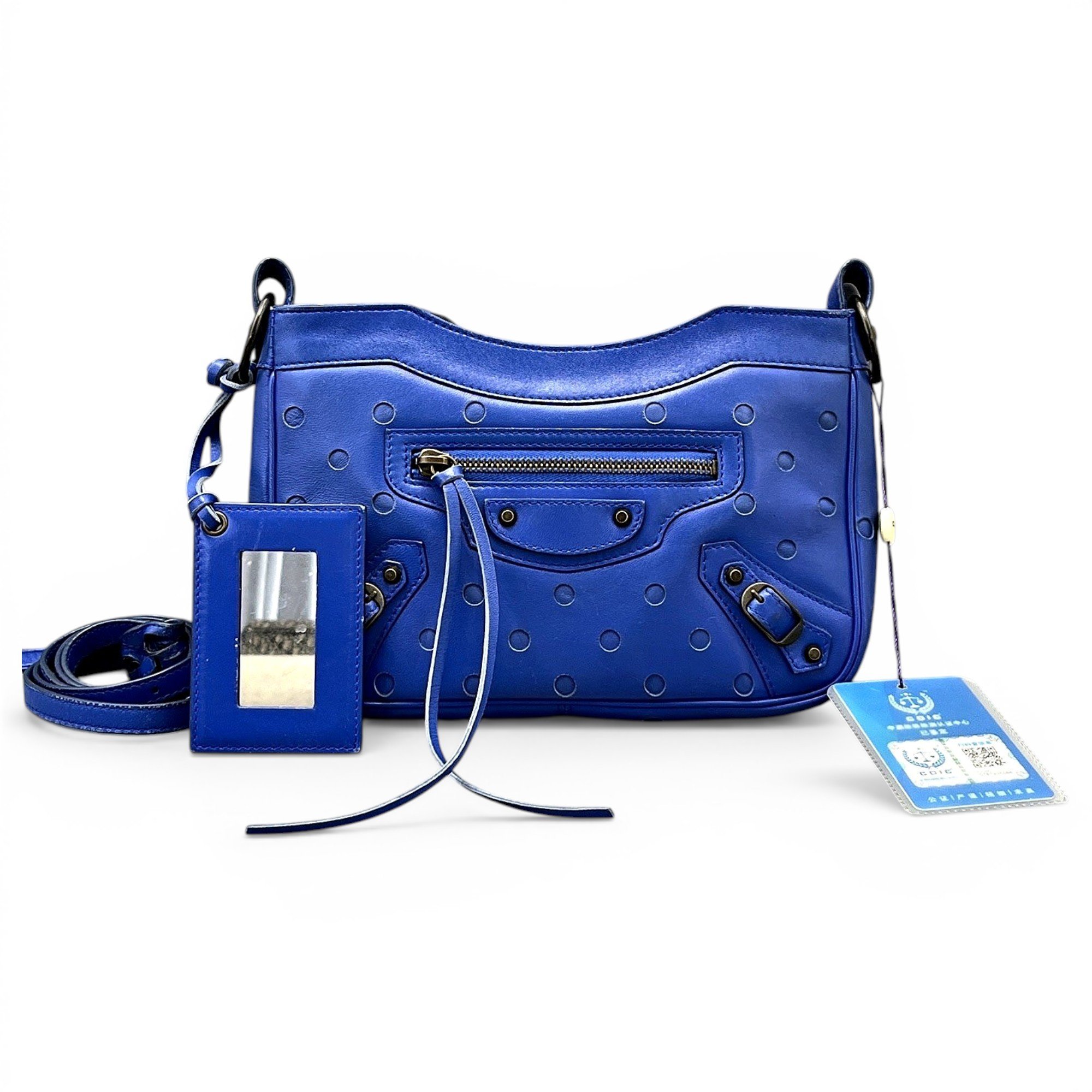 Leather handbag